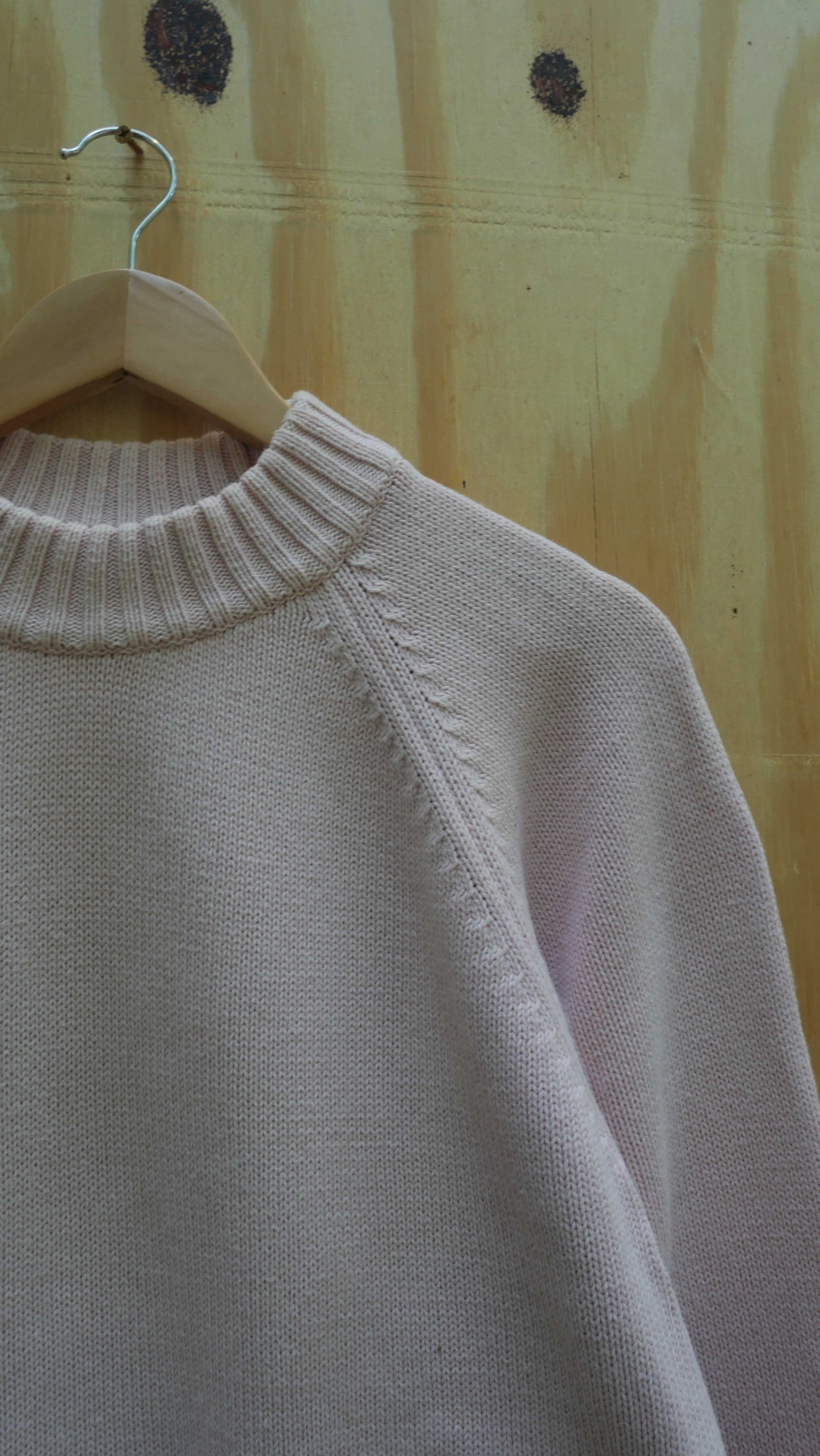 1990s Pink Knit Sweater | M