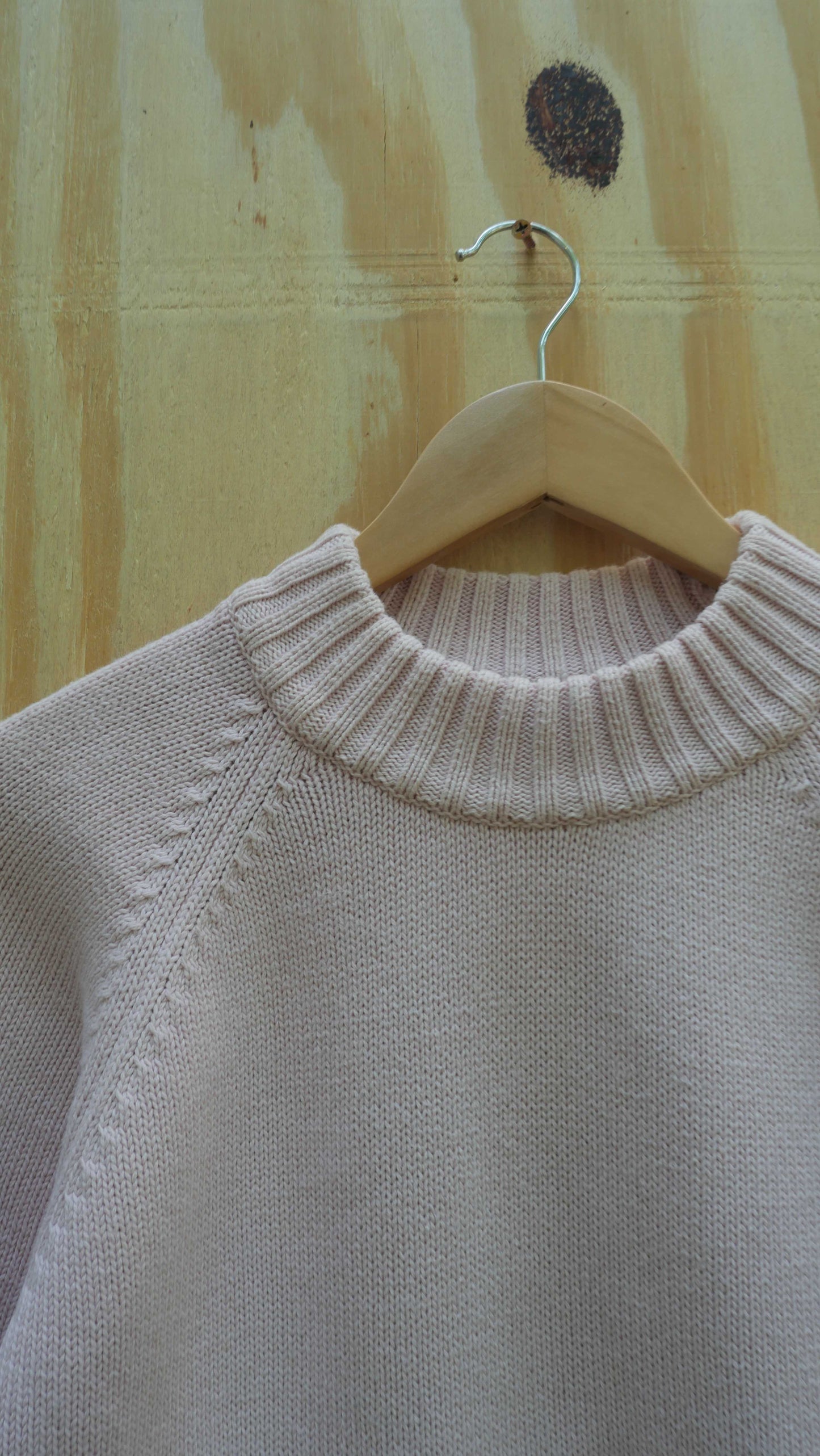 1990s Pink Knit Sweater | M
