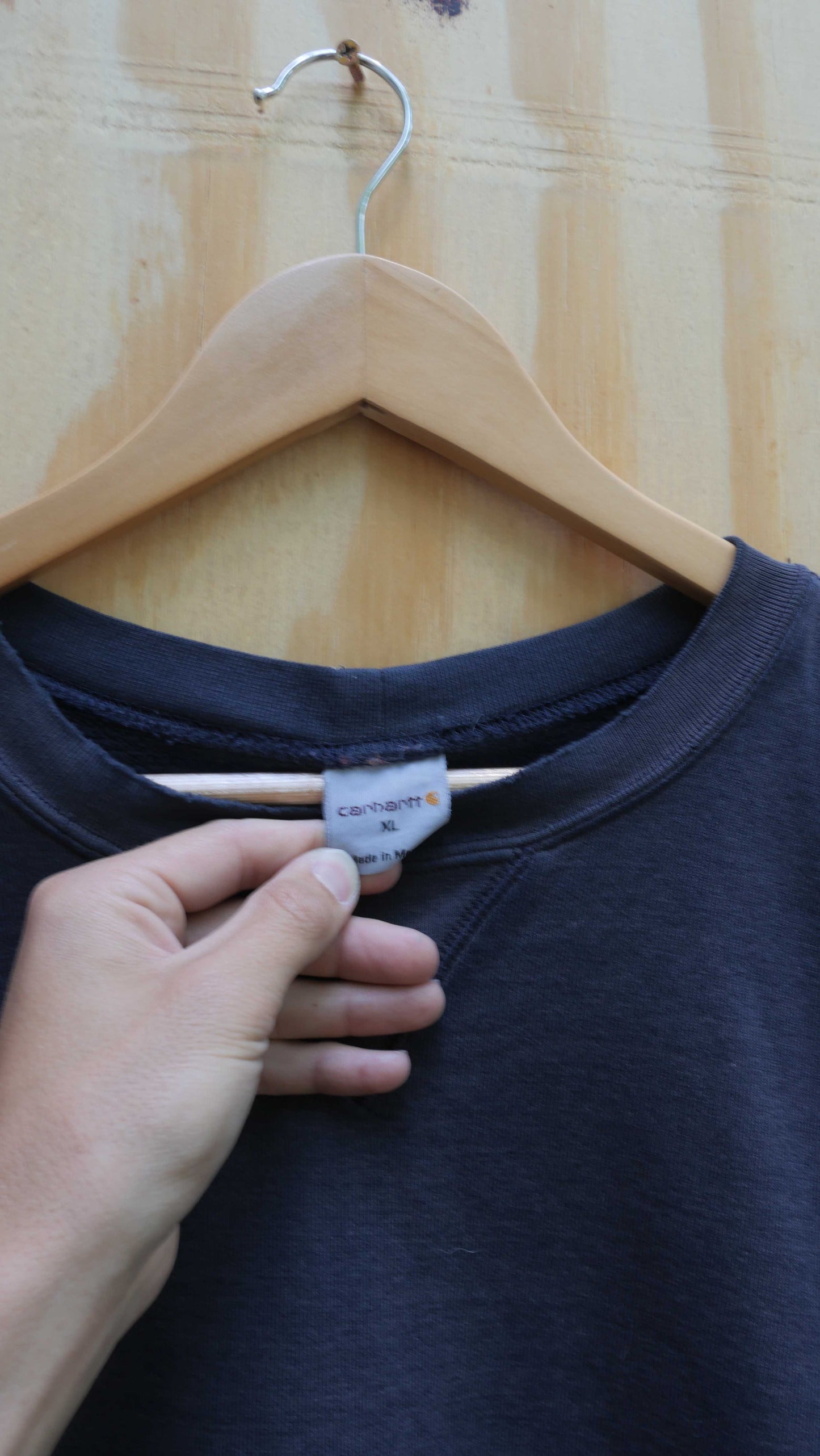 1990s Faded Carhartt Crewneck | XL