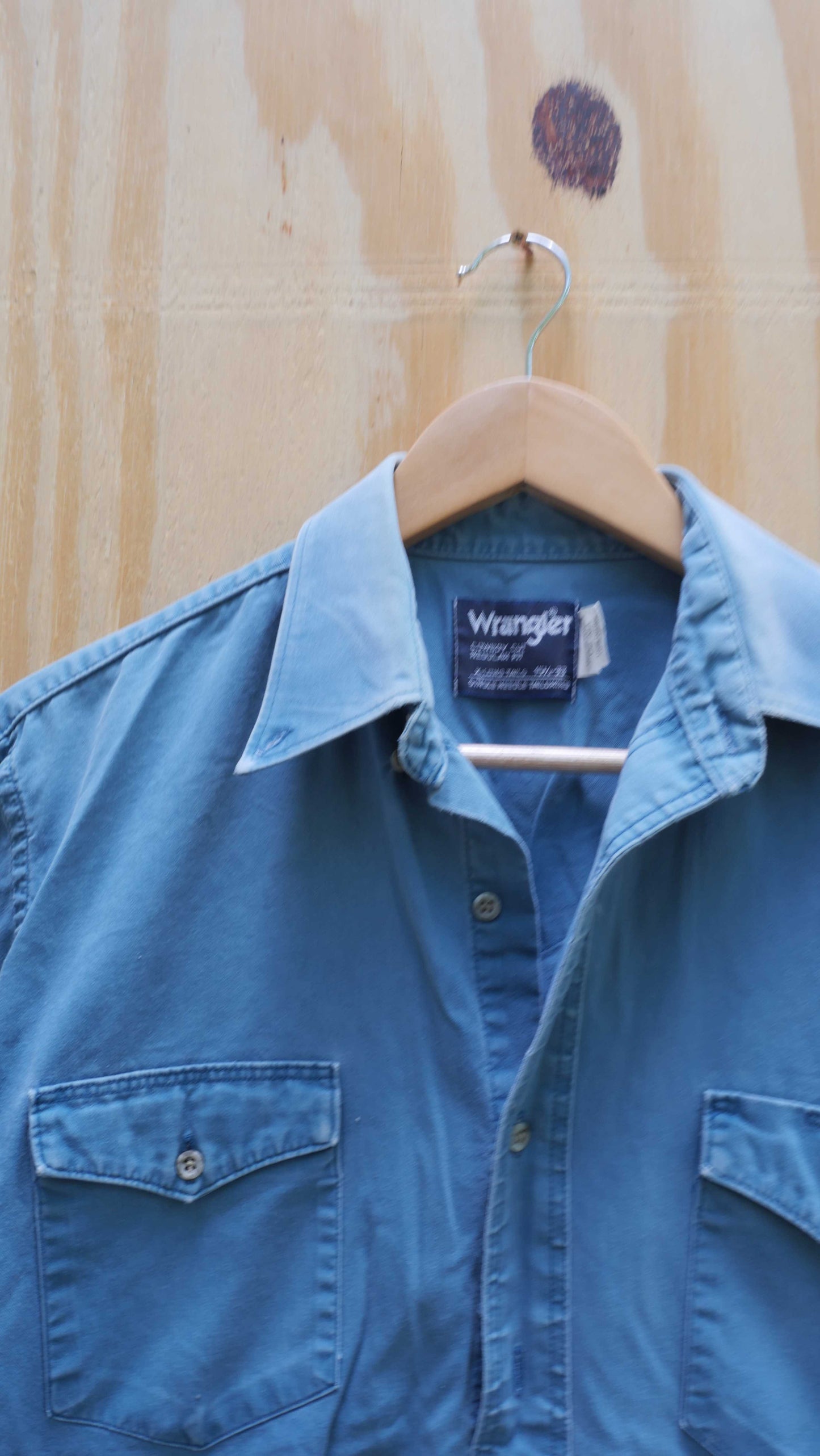 1990s Canvas Wrangler Shirt | M