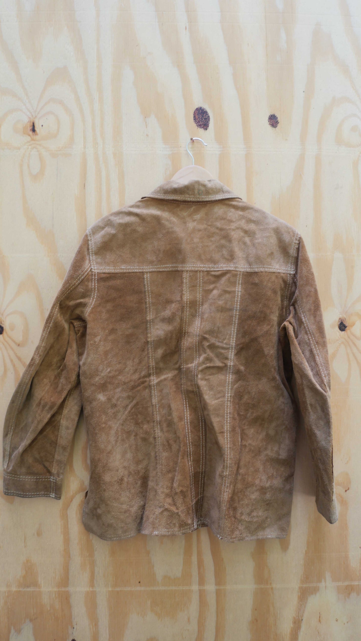1970s Suede Cowboy Jacket | L