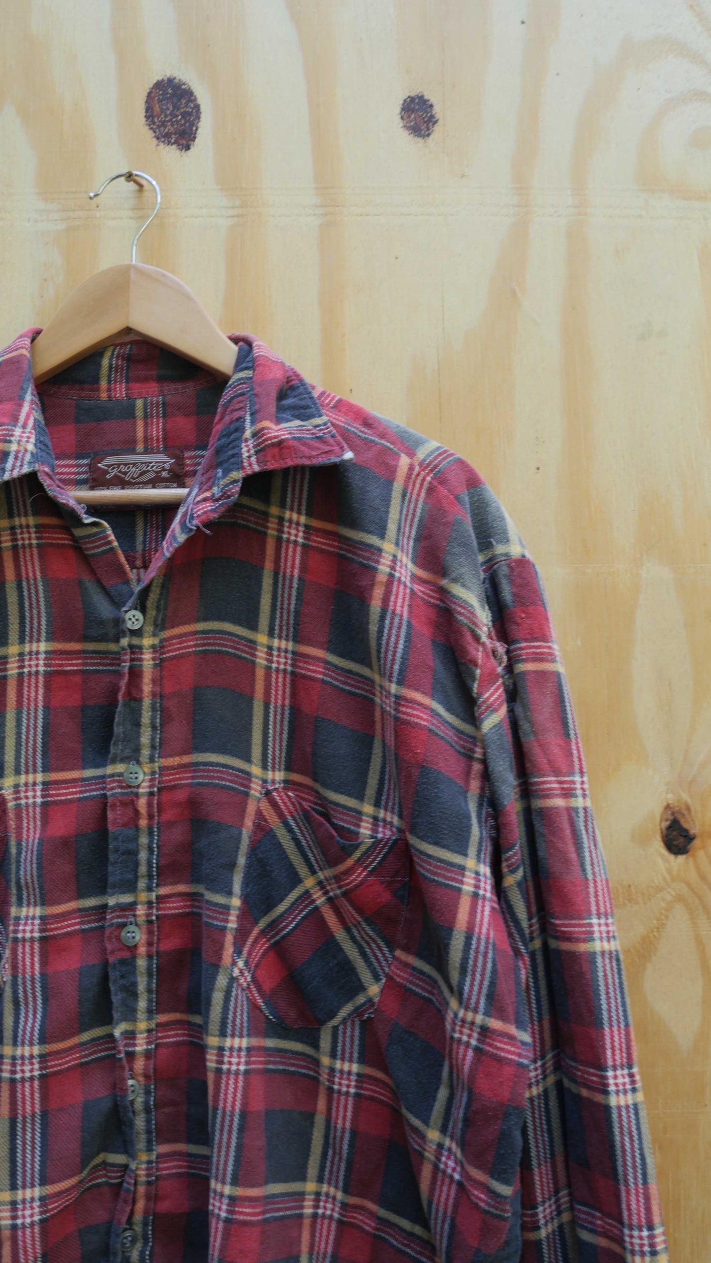 1990s Boxy Flannel | XL