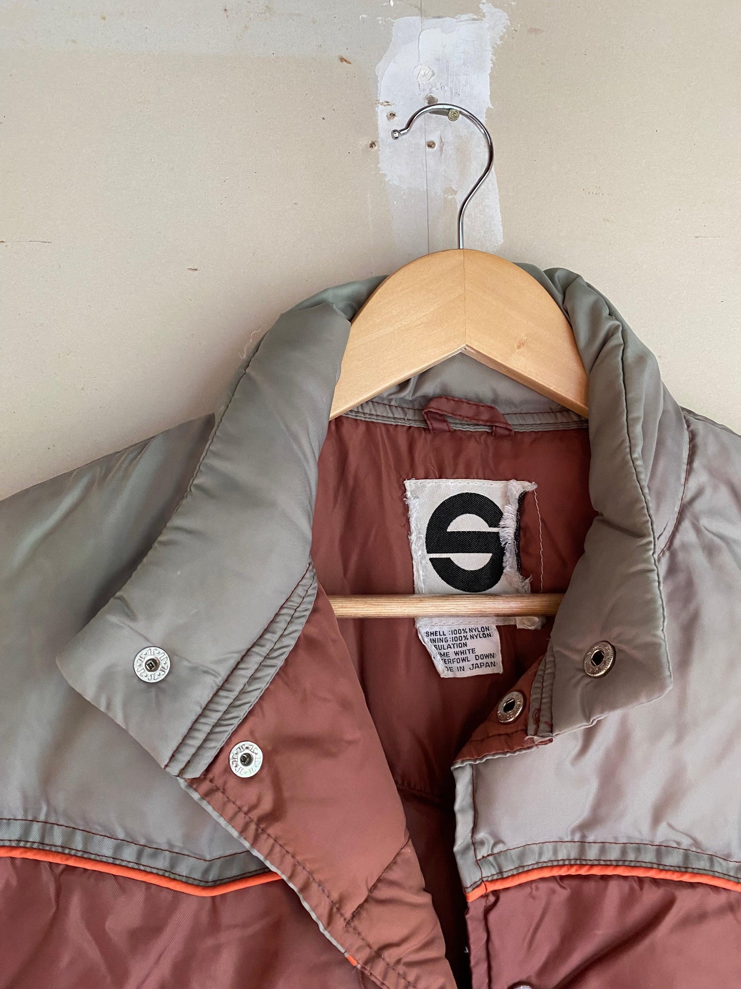 1970s Puffer Vest | L