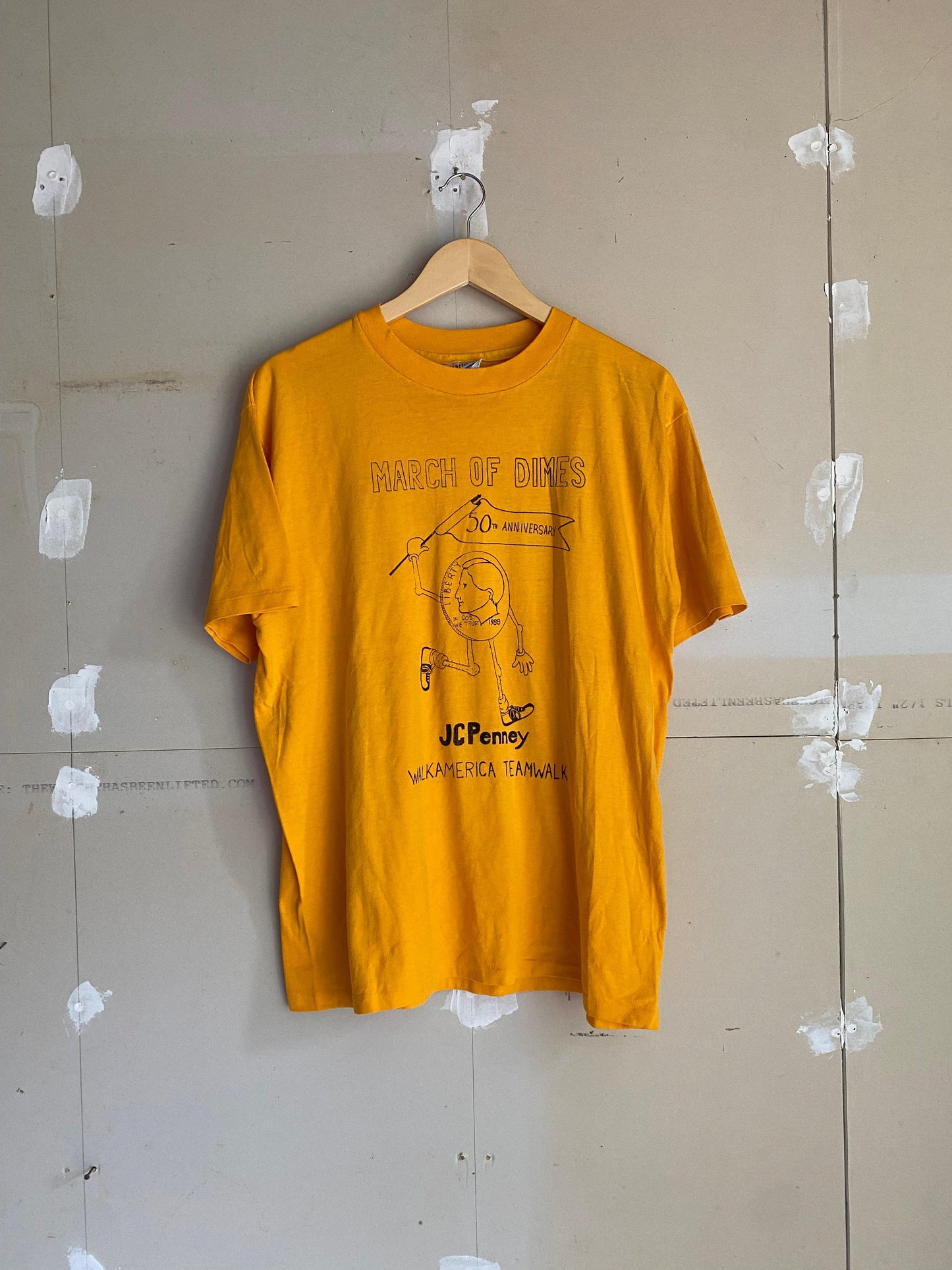 1980s Yellow Tee | L