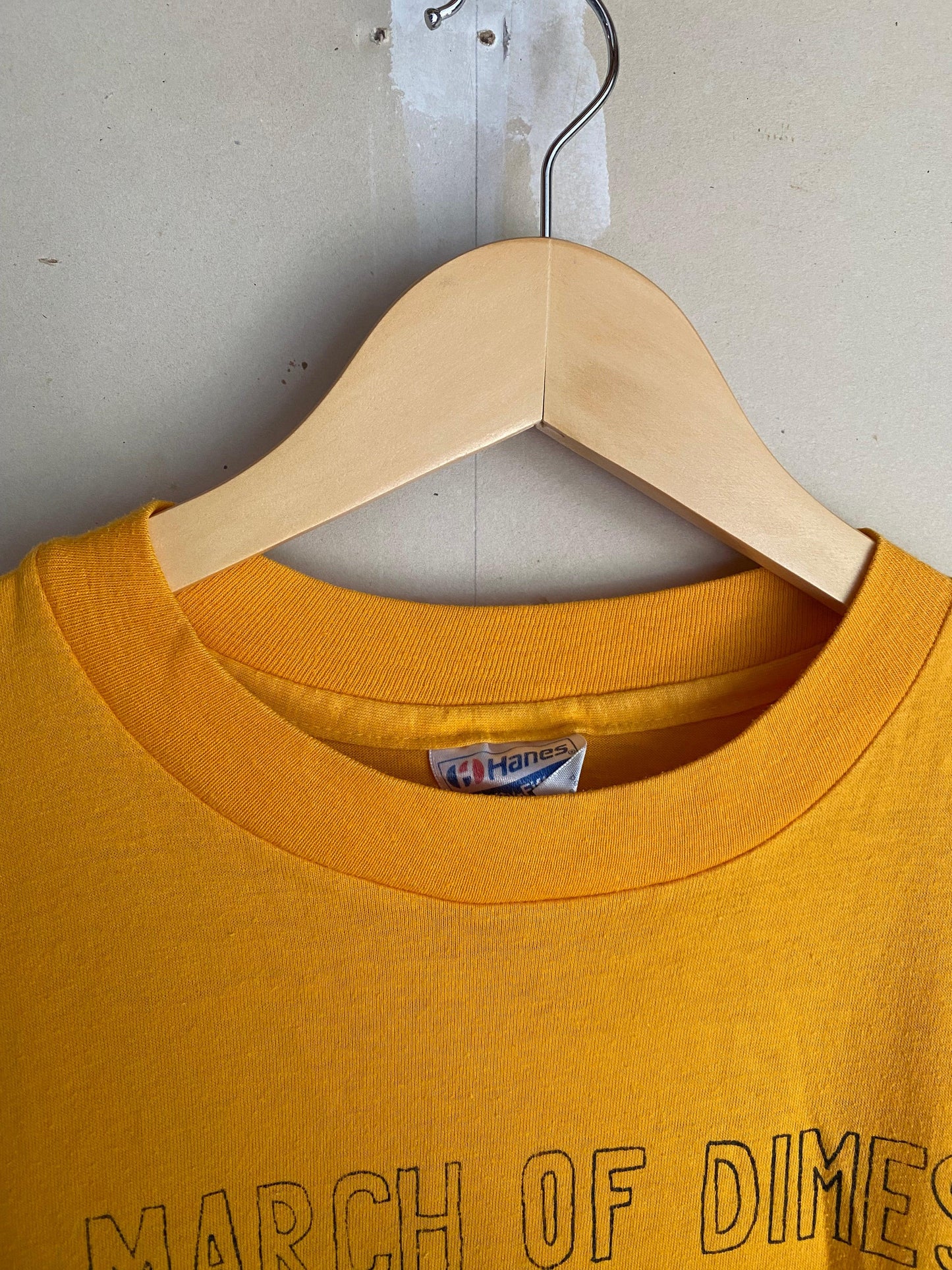 1980s Yellow Tee | L
