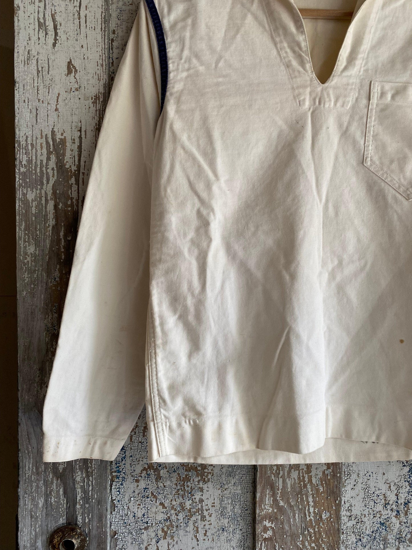 1960s Naval Deck Shirt | M
