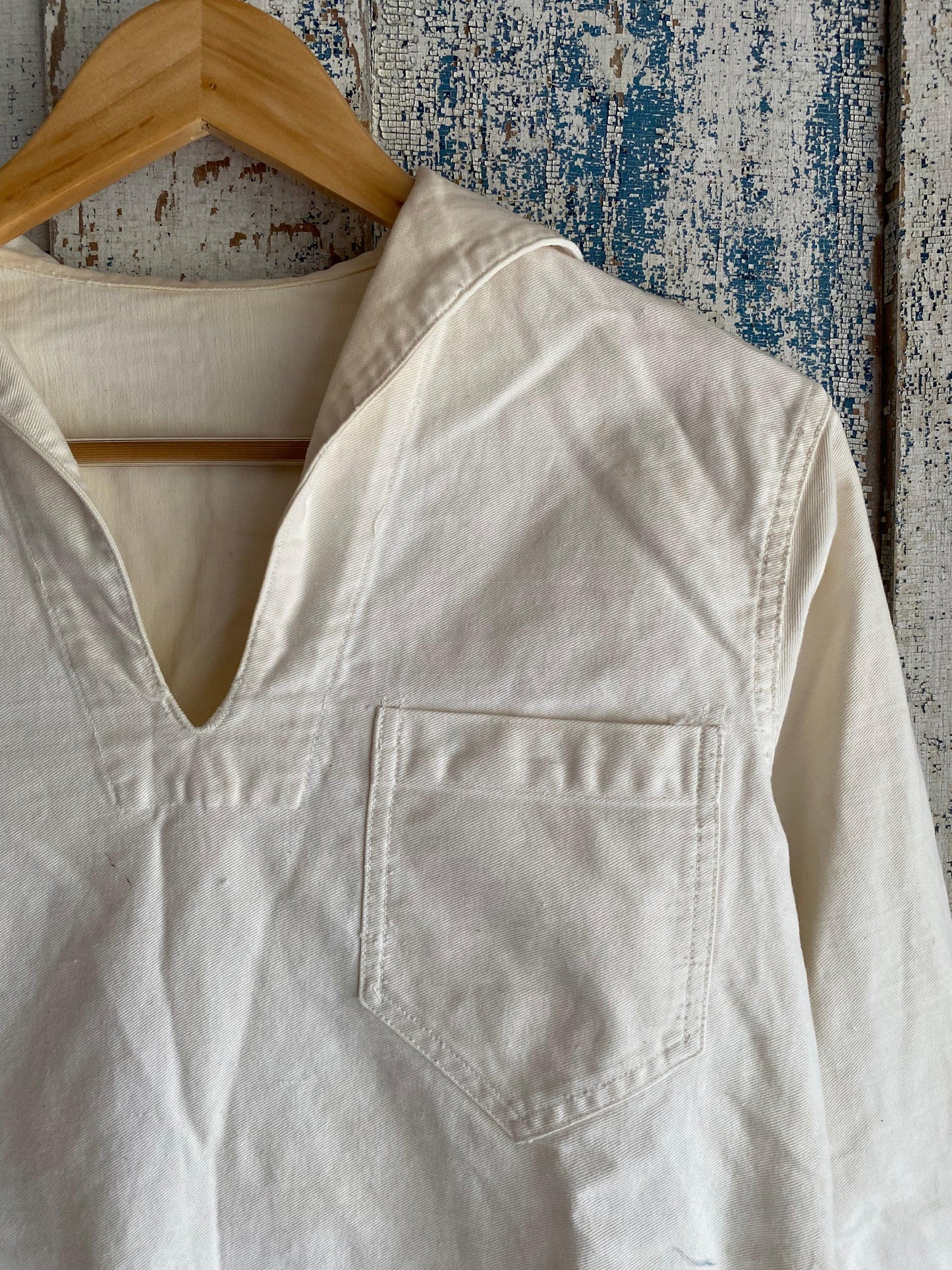 1960s Naval Deck Shirt | M