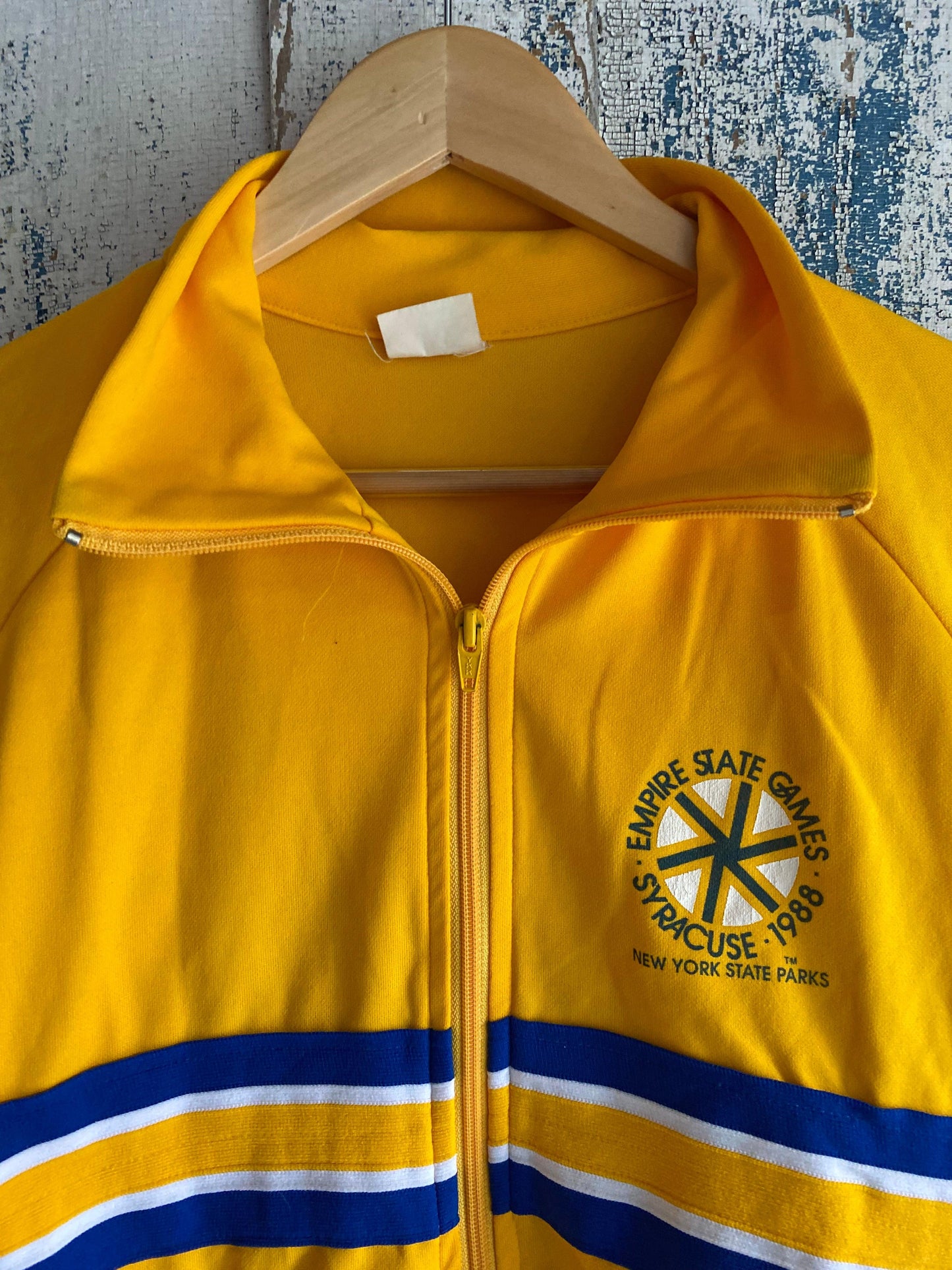 1980s Track Zip Up | L