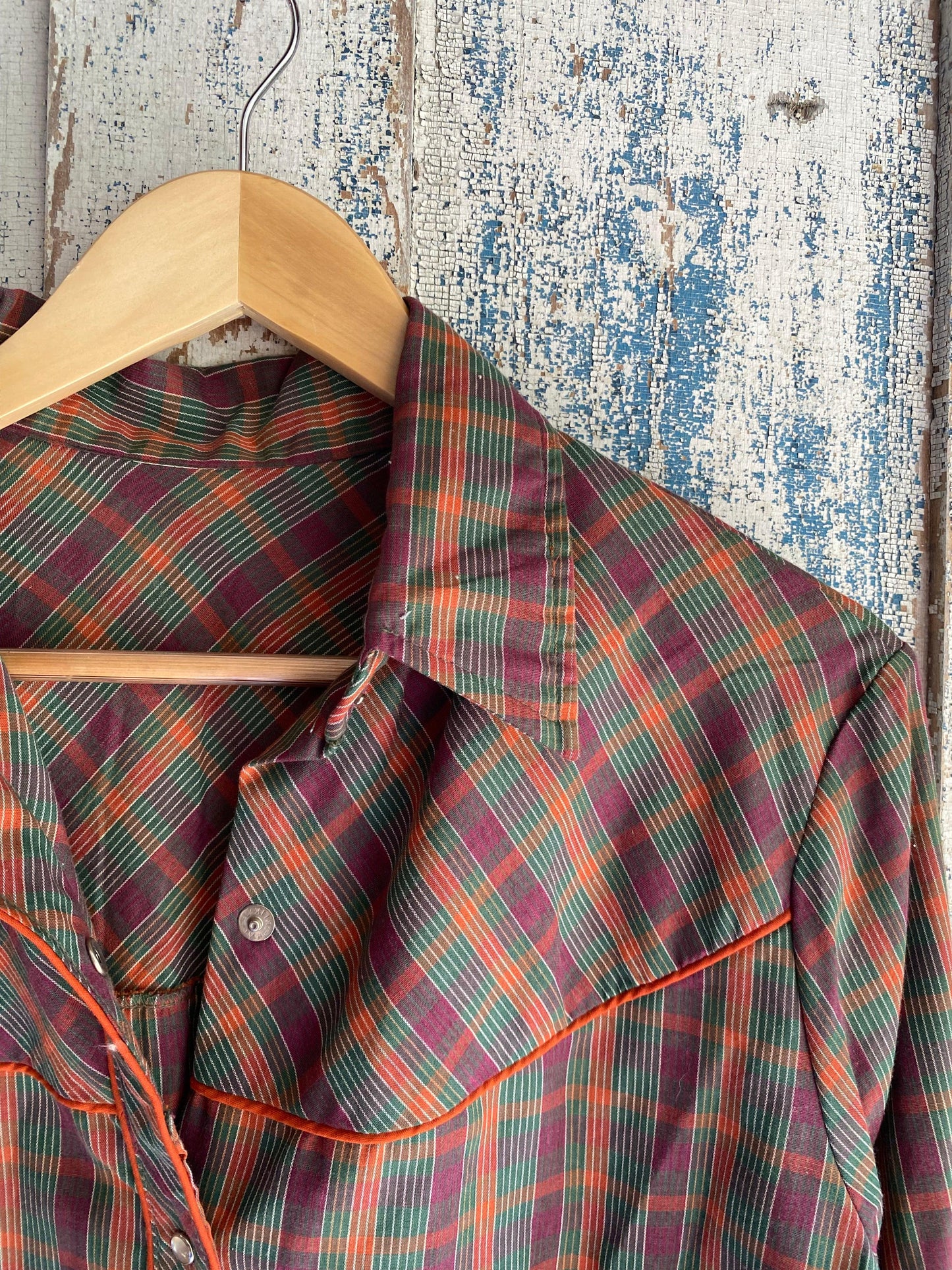 1970s Western Pearl Snap | L