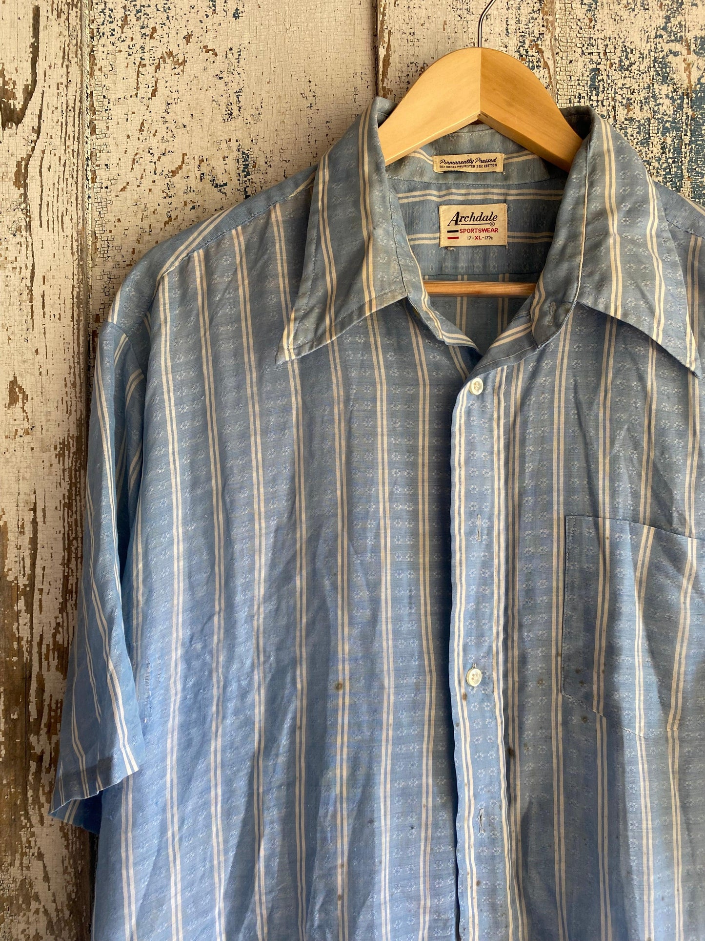 1960s Boxy Button Up | L