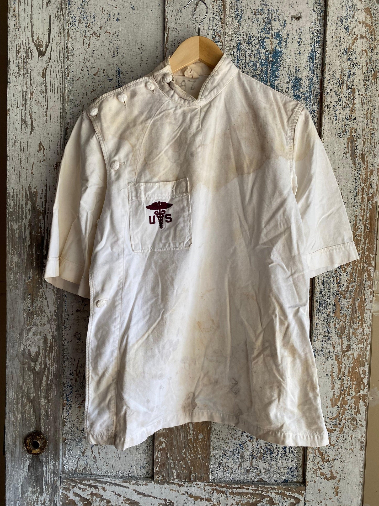 1950s US Medical Shirt | L