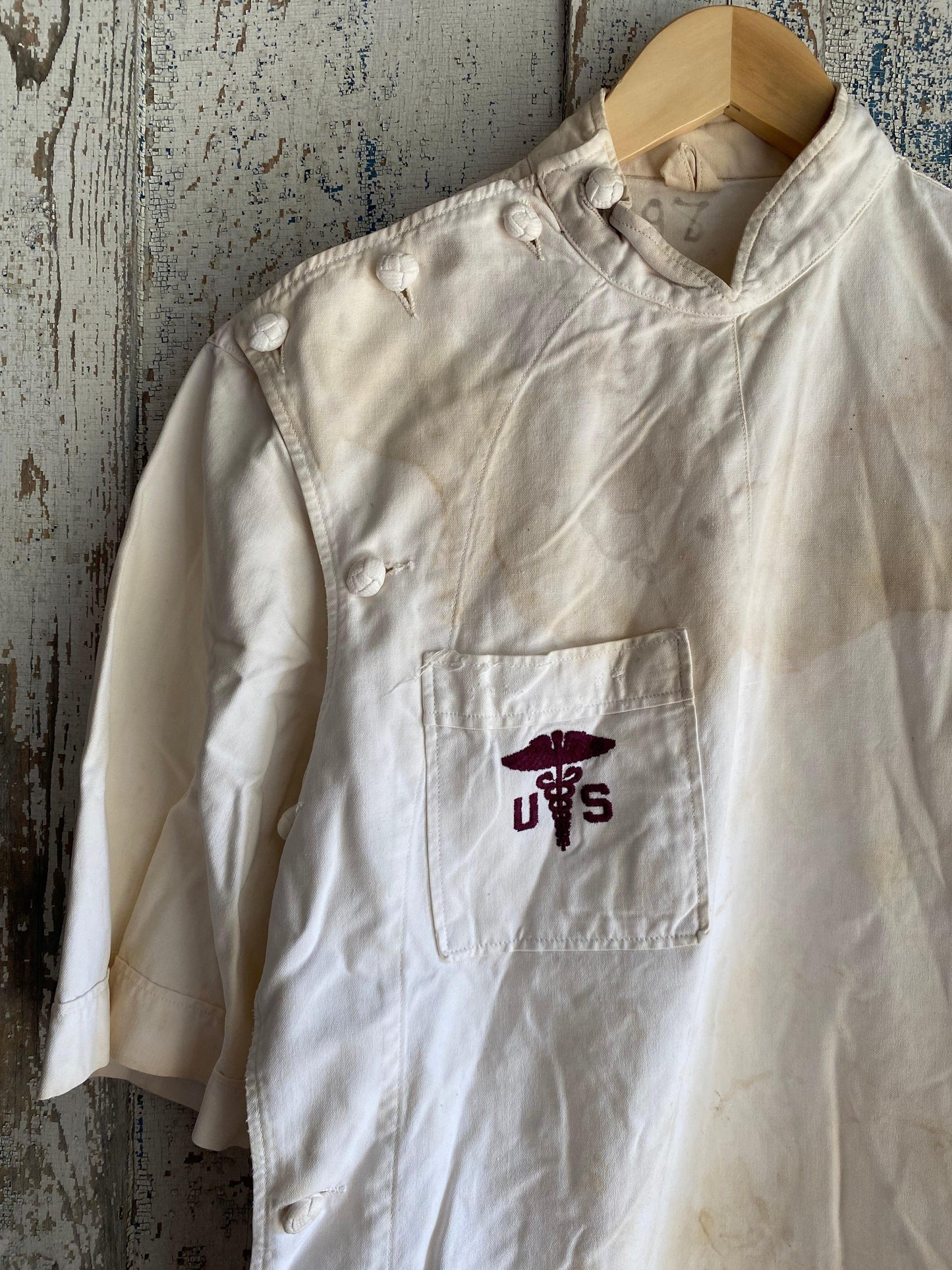 1950s US Medical Shirt | L