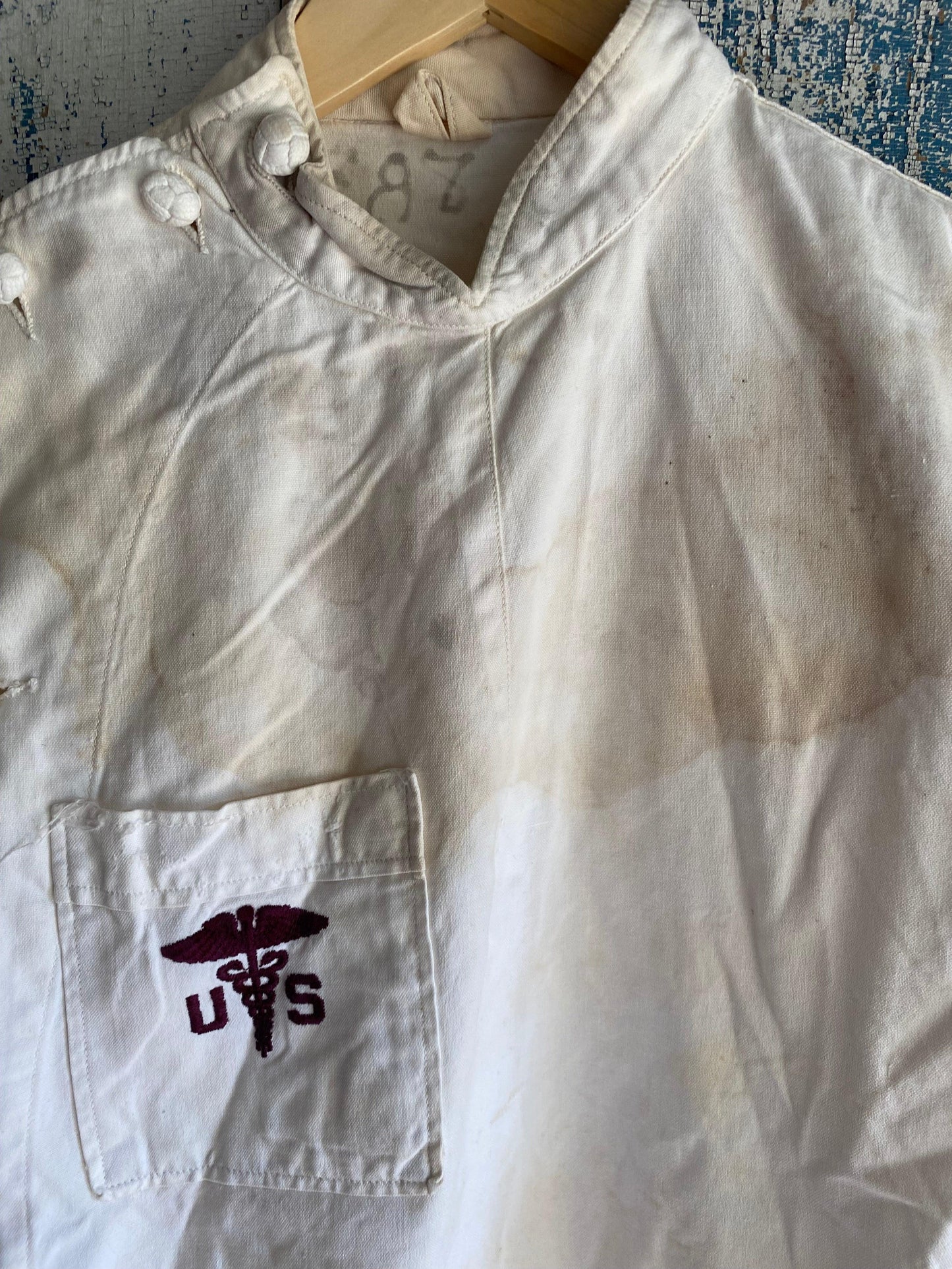 1950s US Medical Shirt | L