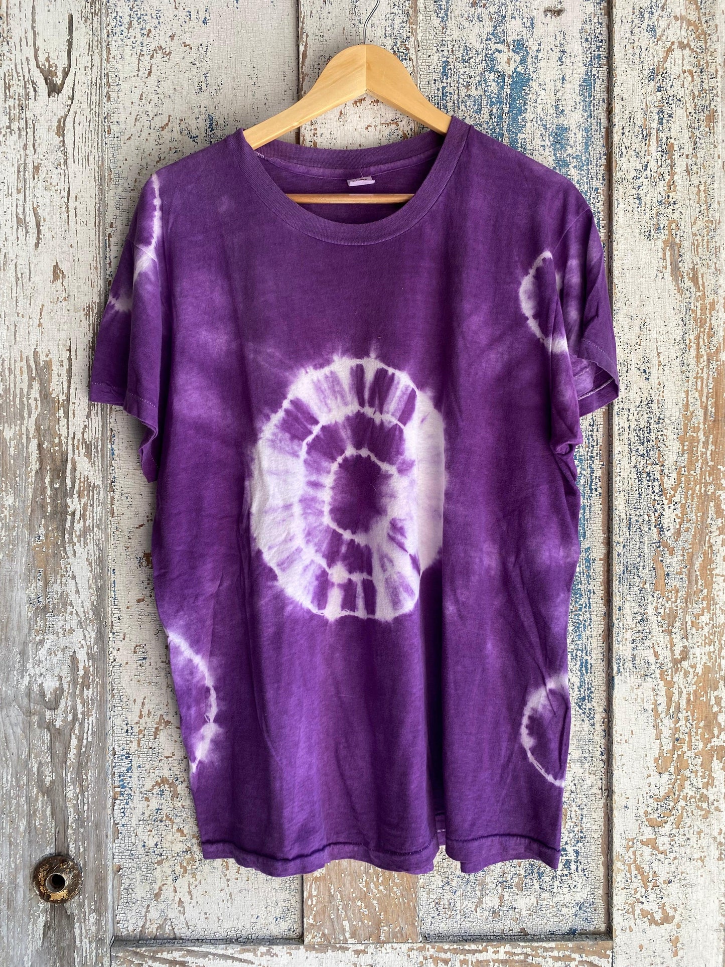1980s Hanes Tye Dye Tee | L
