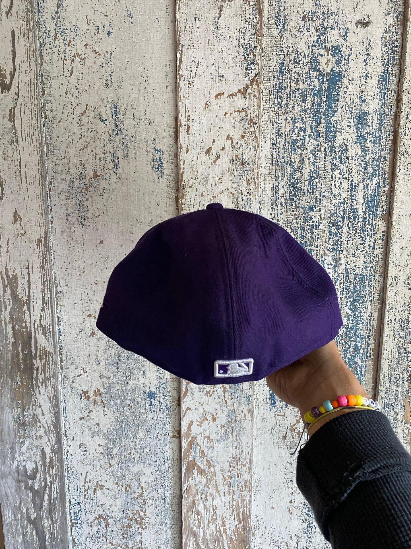 2000s Purple Yankee Fitted | 7 1/4