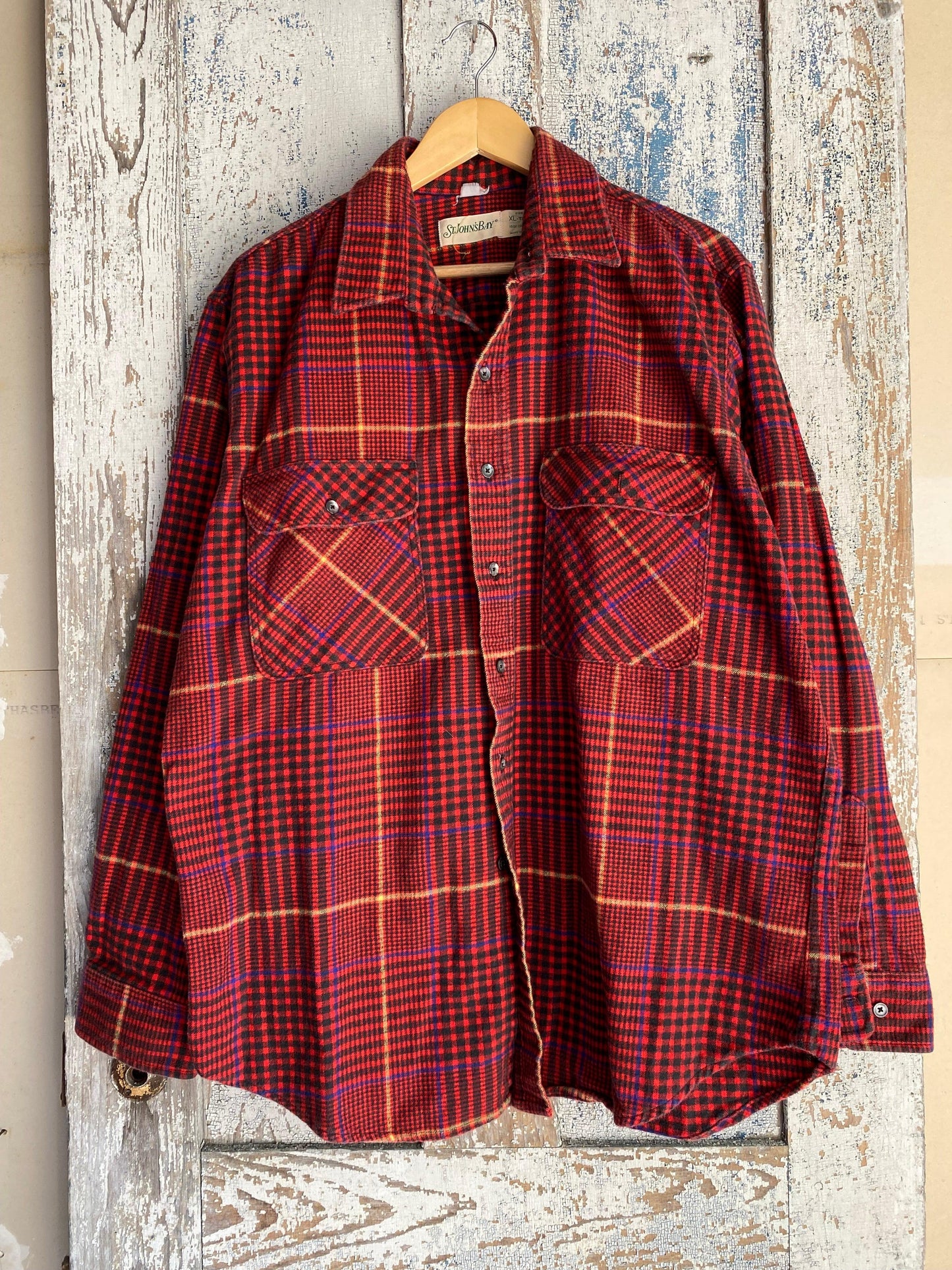 1990s Cotton Flannel | L