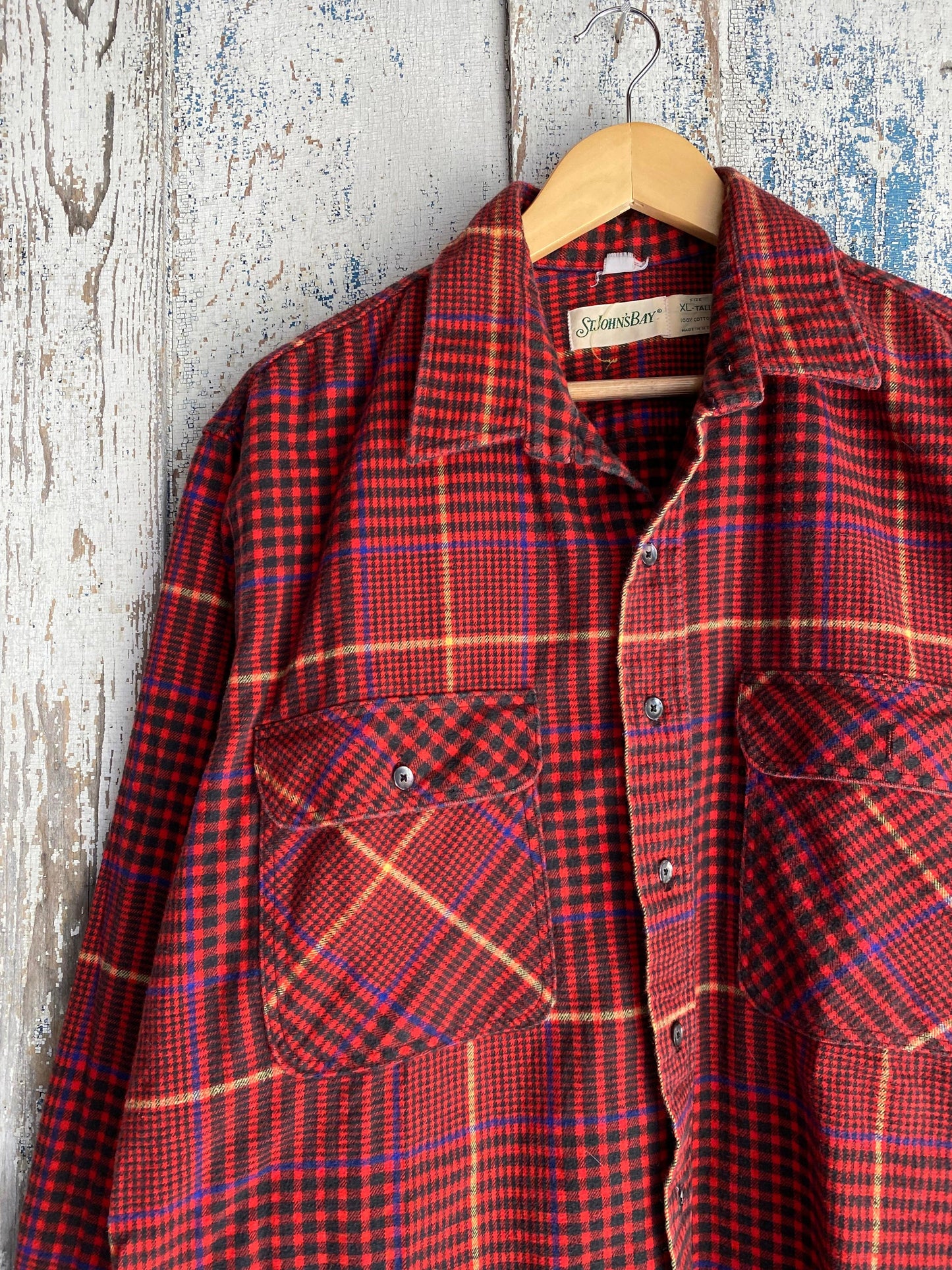 1990s Cotton Flannel | L