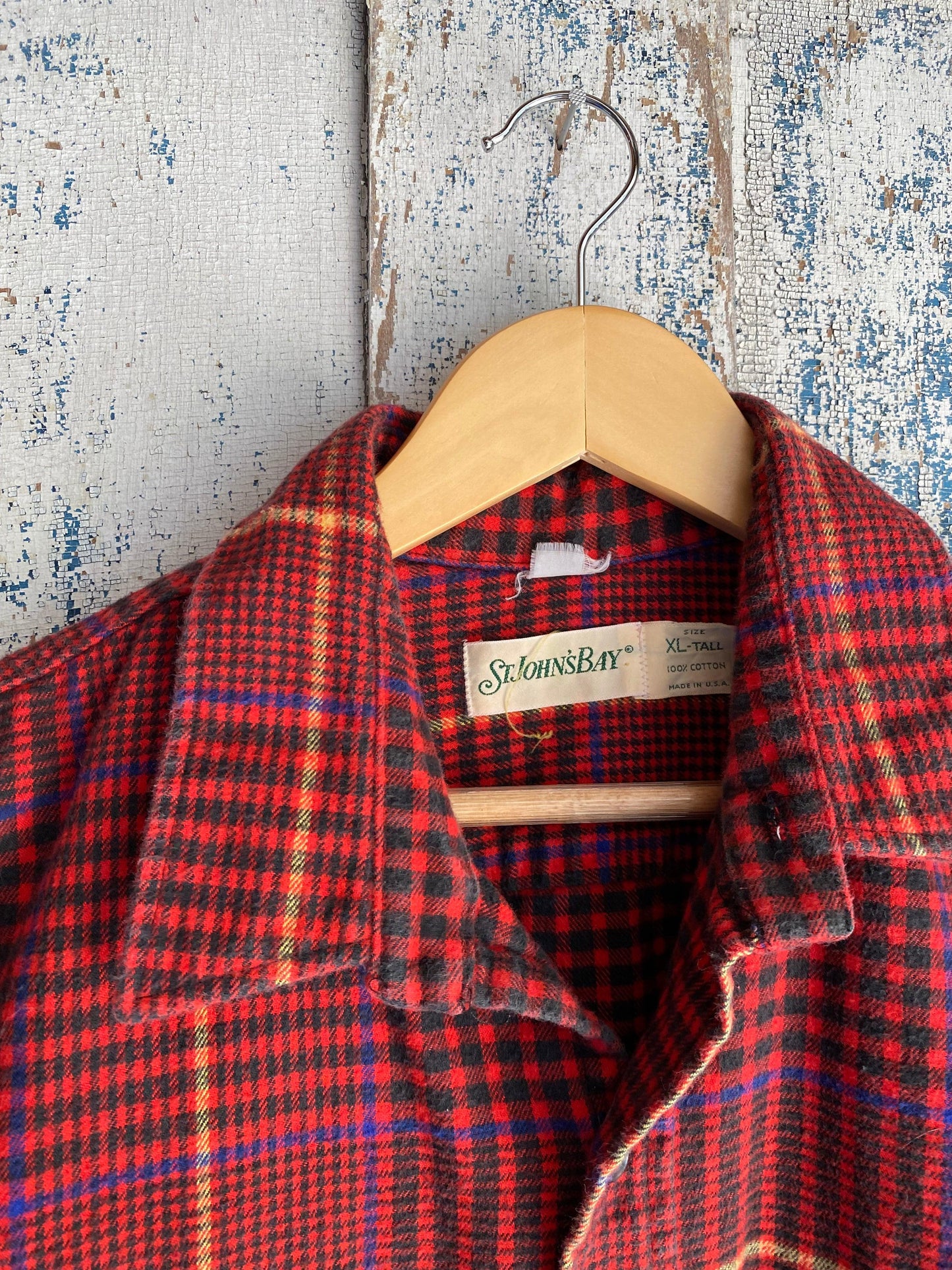 1990s Cotton Flannel | L