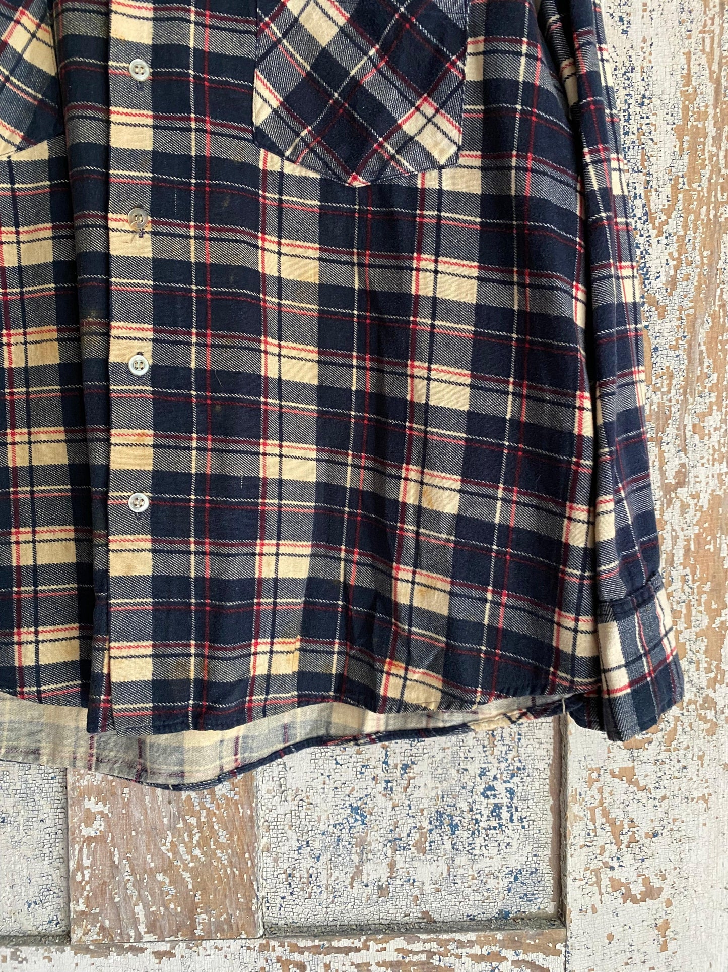 1970s Boxy Flannel | L