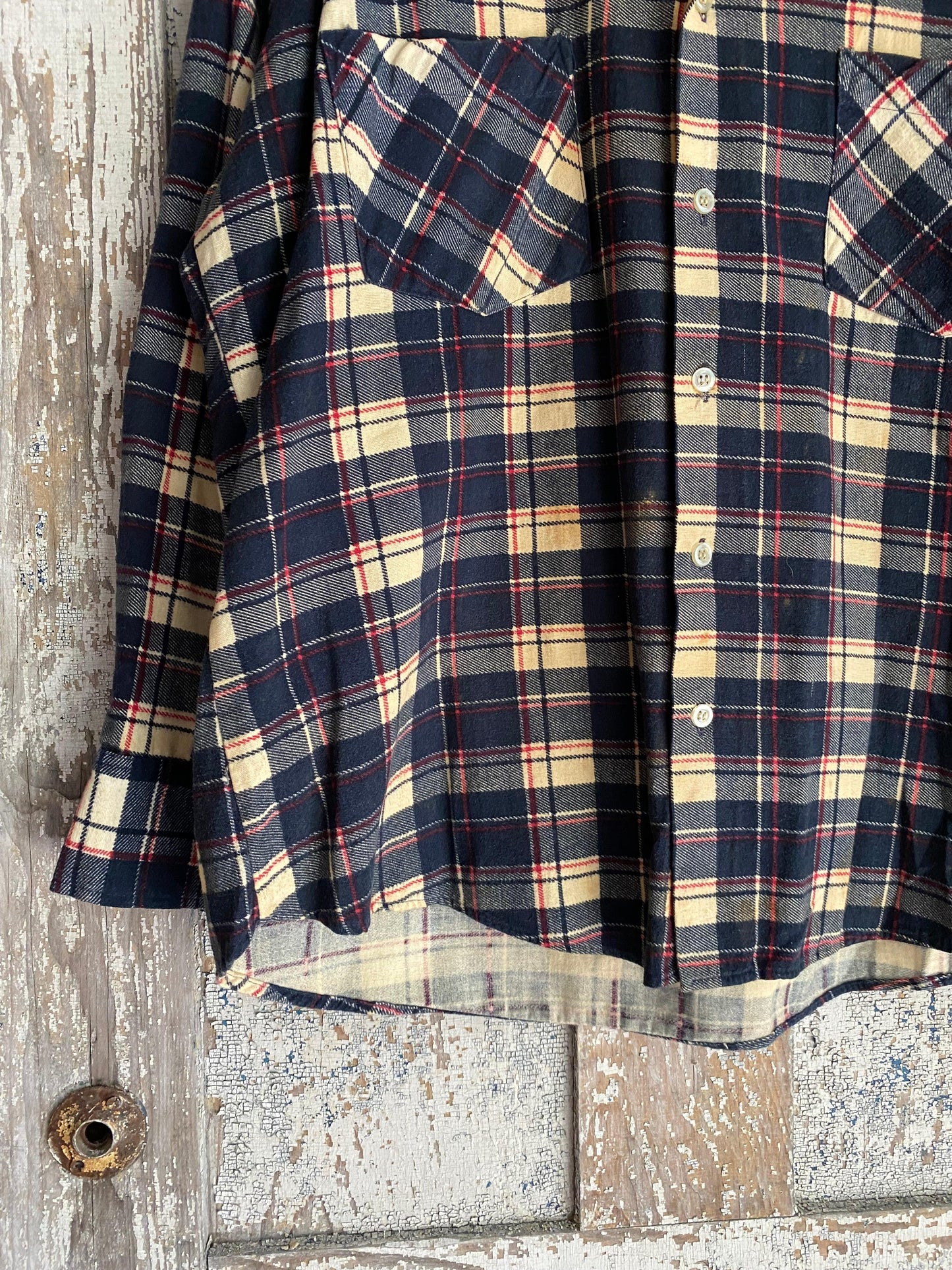 1970s Boxy Flannel | L