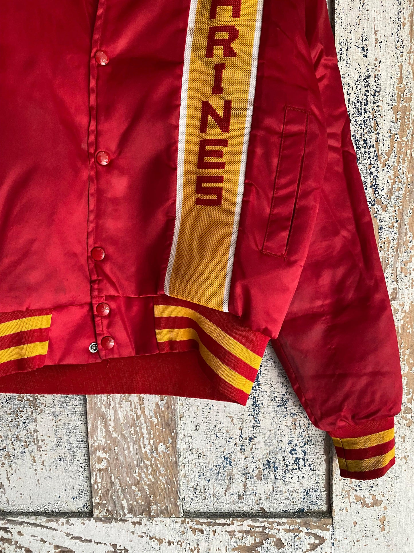 1980s Satin Marine Jacket | L
