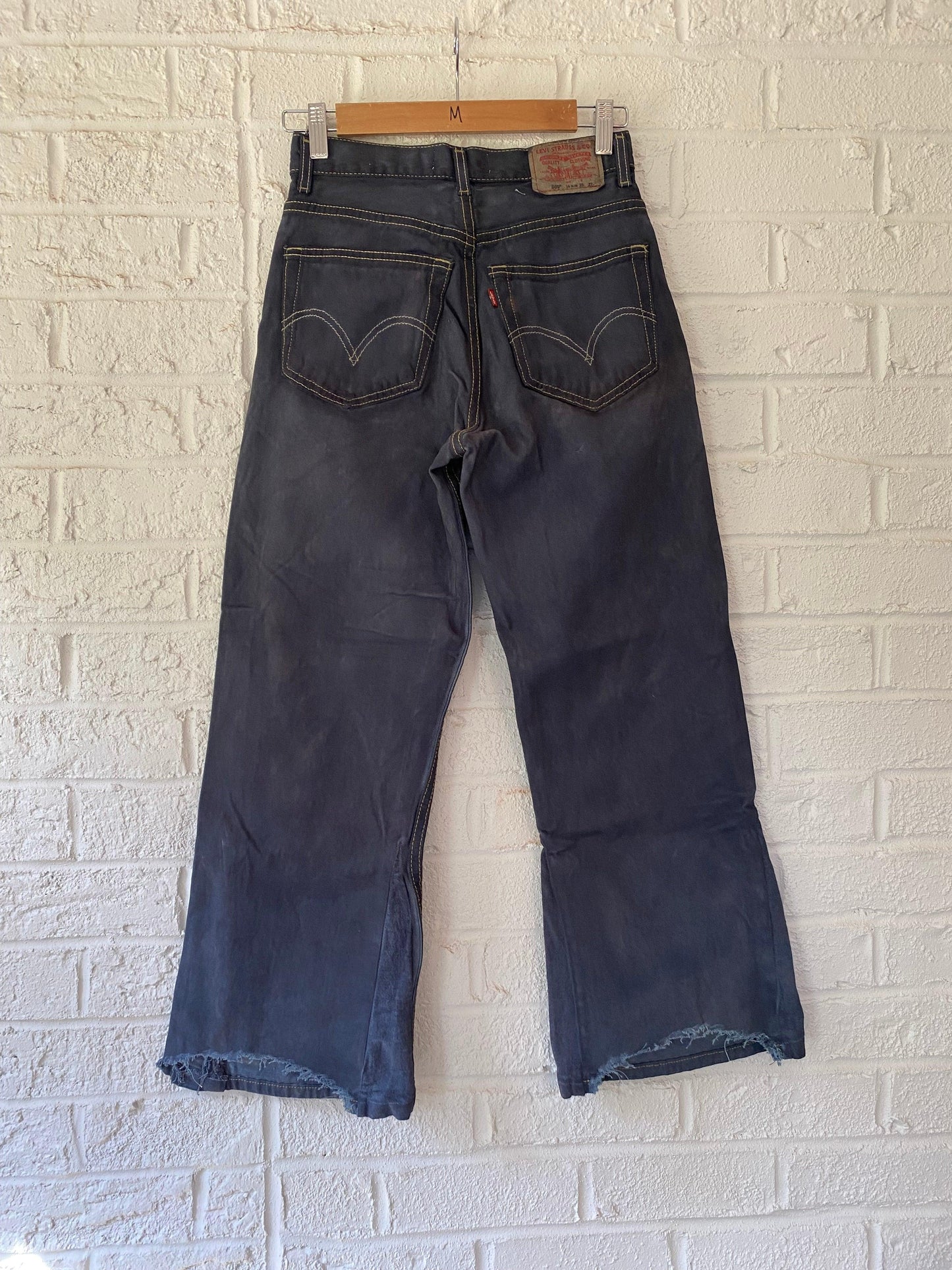 Overdyed Flared Denim | 26