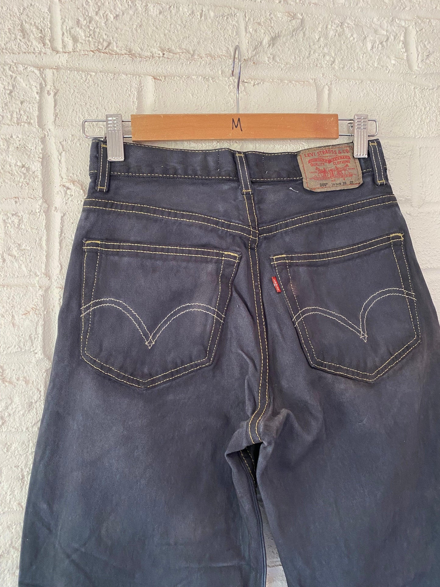 Overdyed Flared Denim | 26