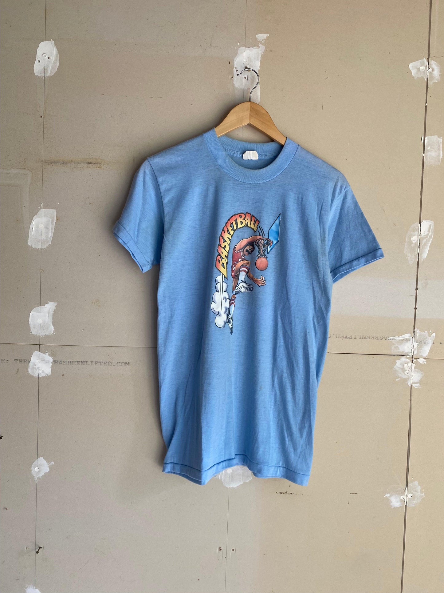 1970s "Basketball" Tee | M