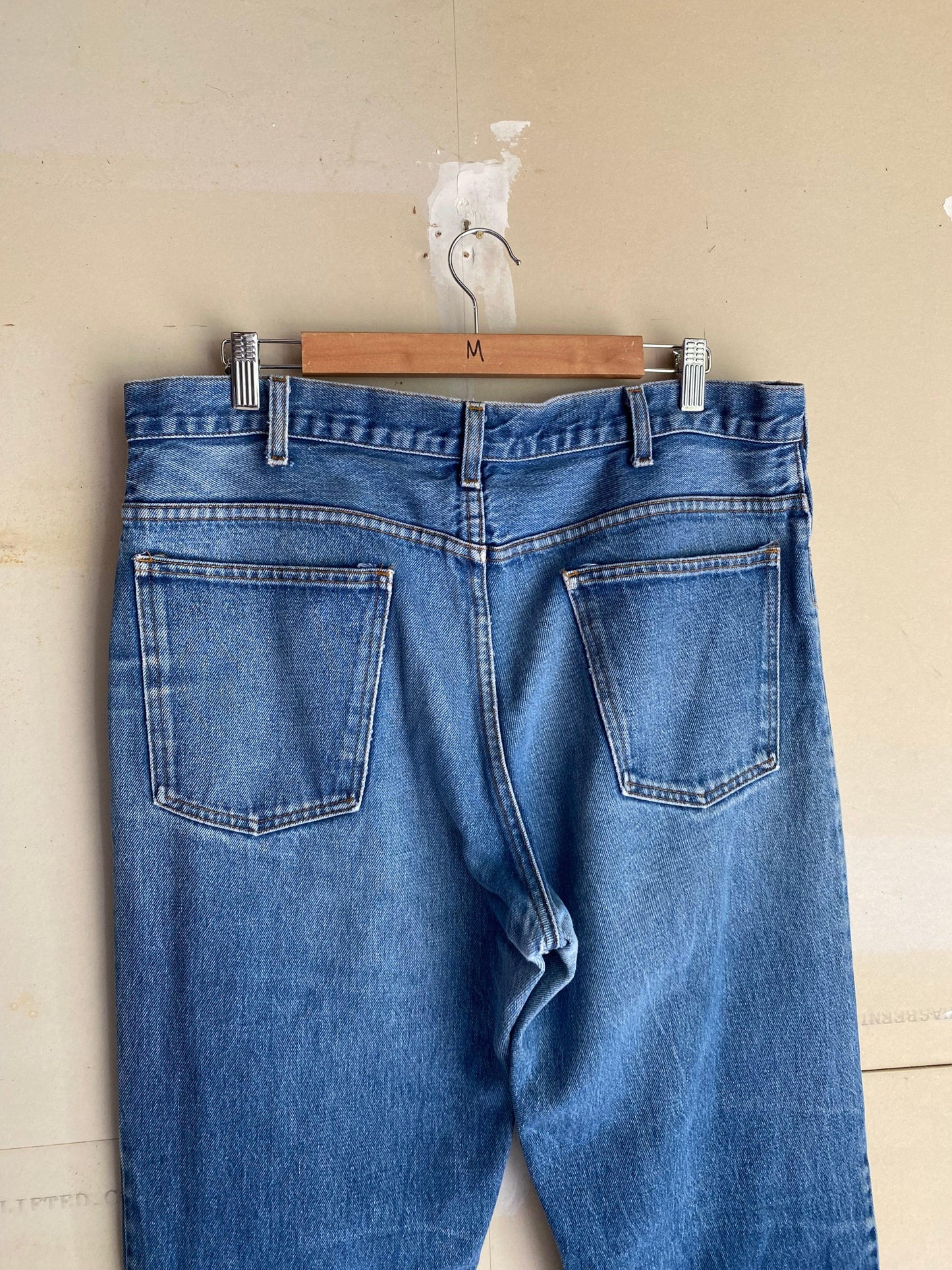 1970s Plain Pockets Denim | 36