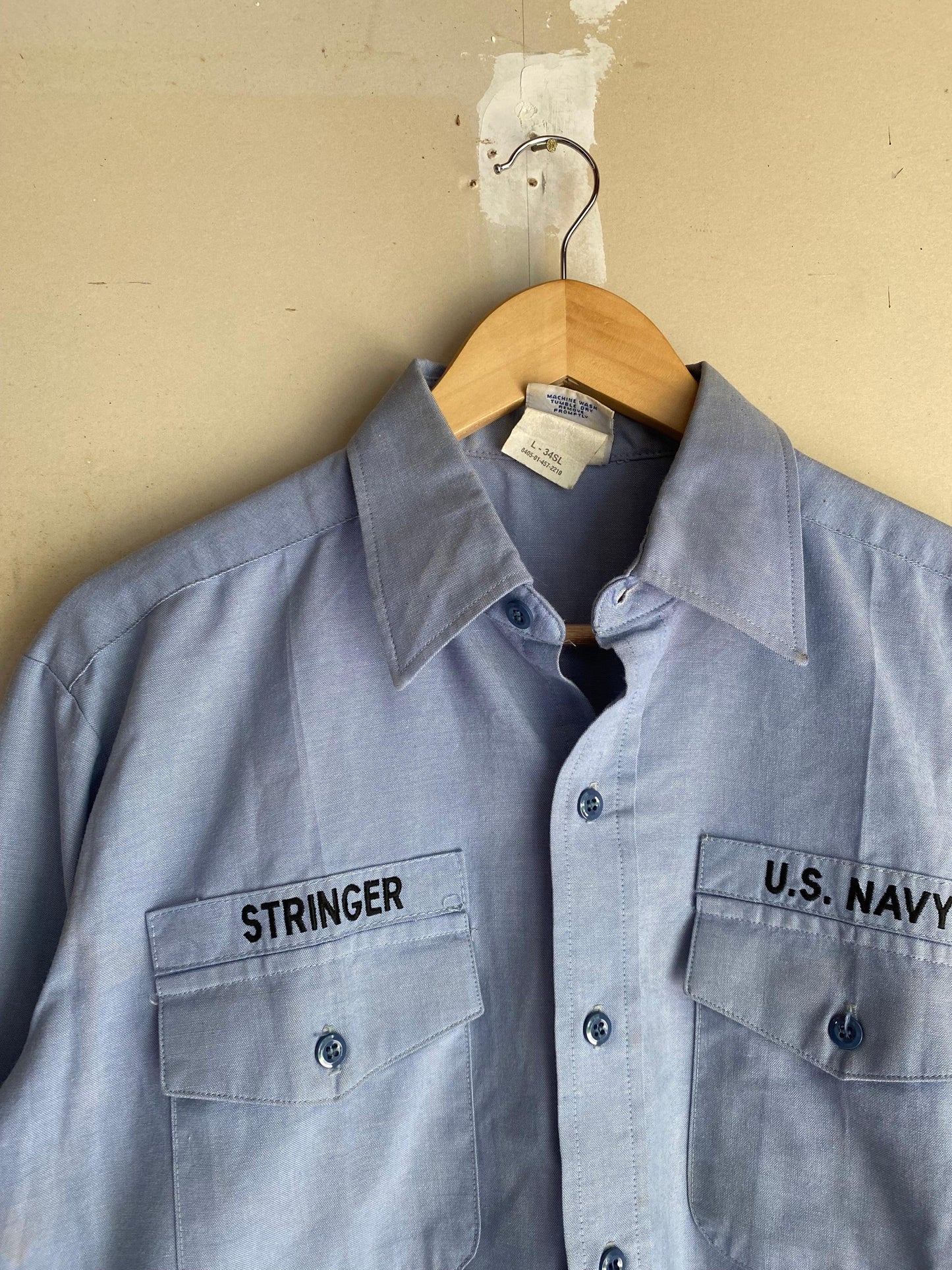 1980s Naval Shirt | L
