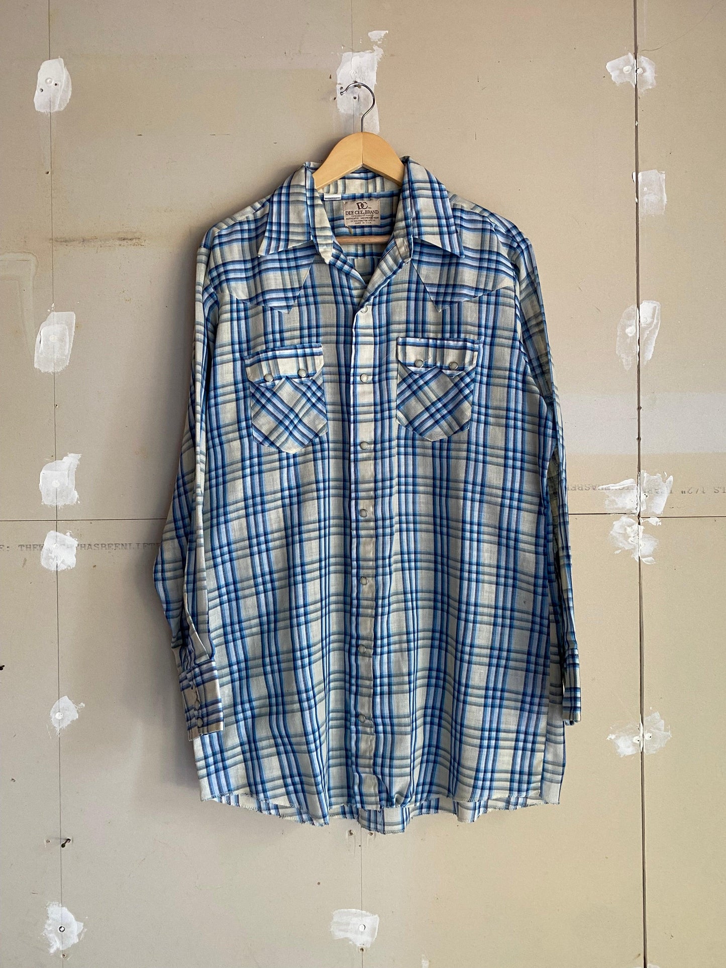 1970s Dee Cee Western Shirt | L