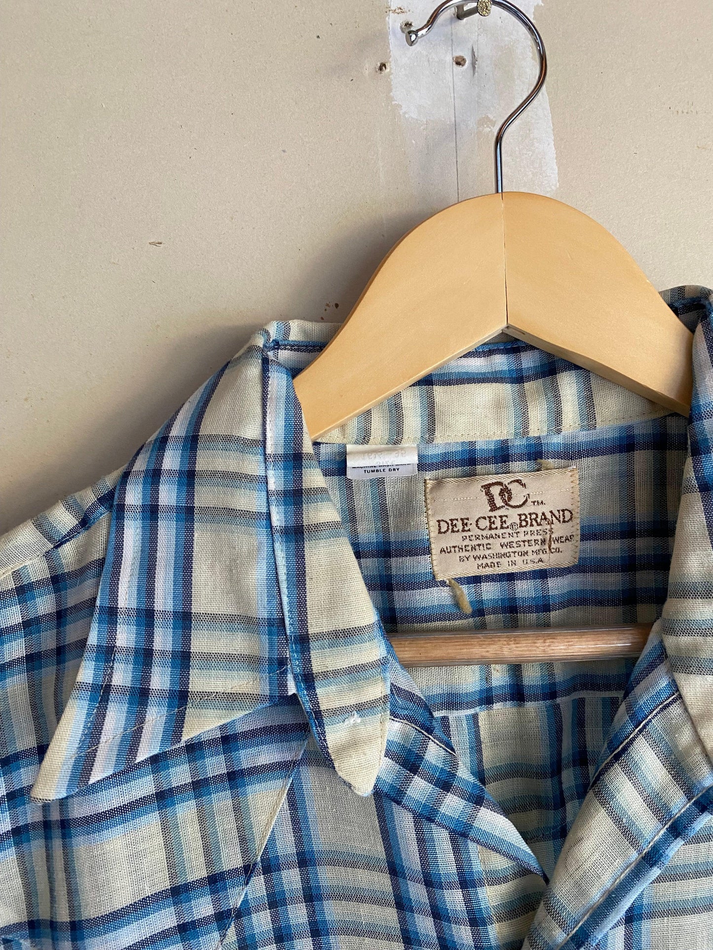 1970s Dee Cee Western Shirt | L