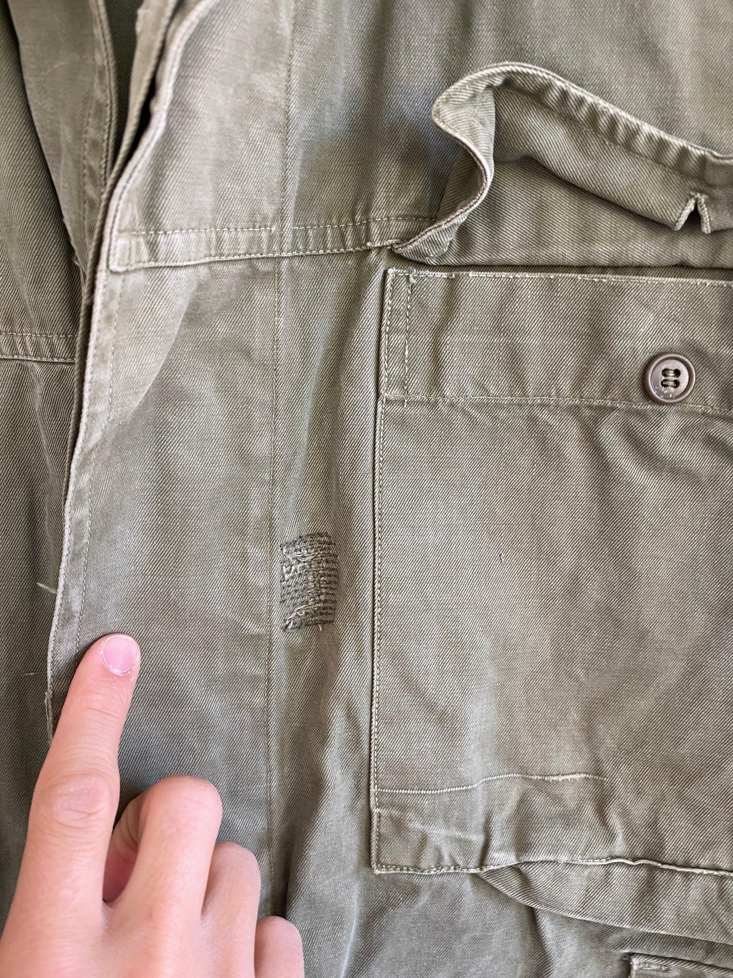 1980s Raglan Military Jacket | L