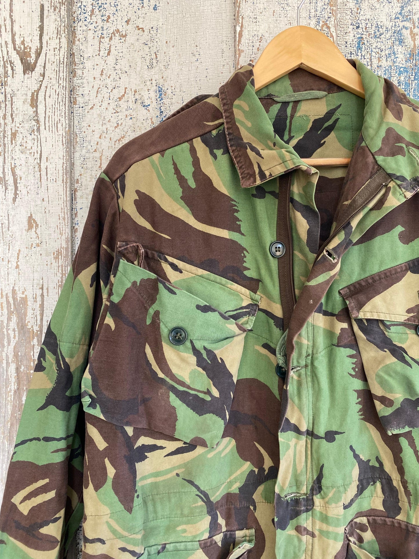 1980s Woodland Camo Jacket | L