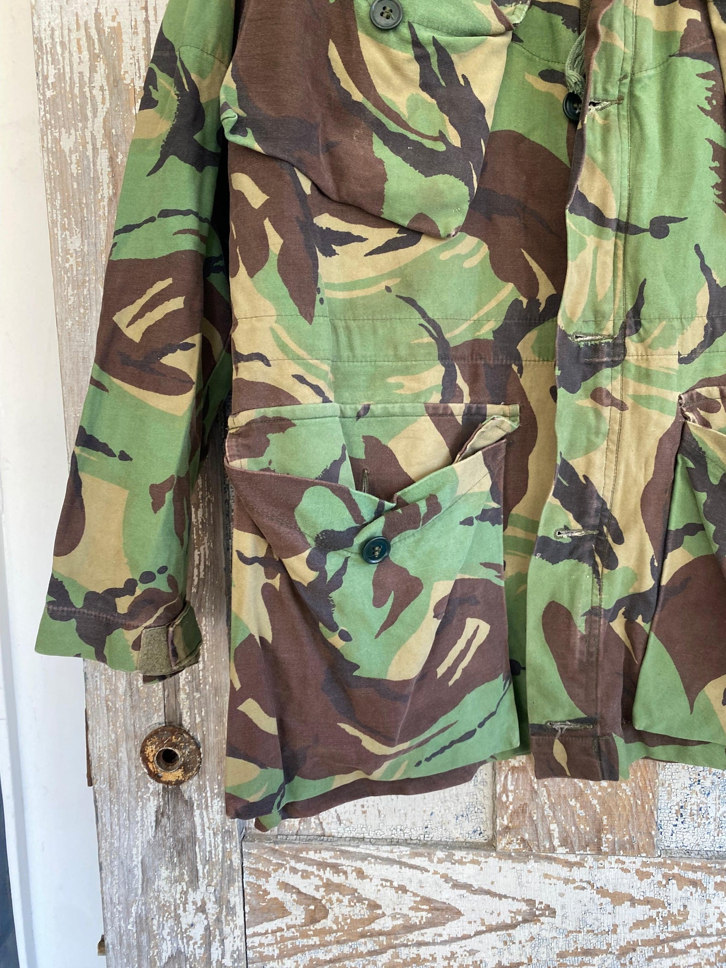 1980s Woodland Camo Jacket | L