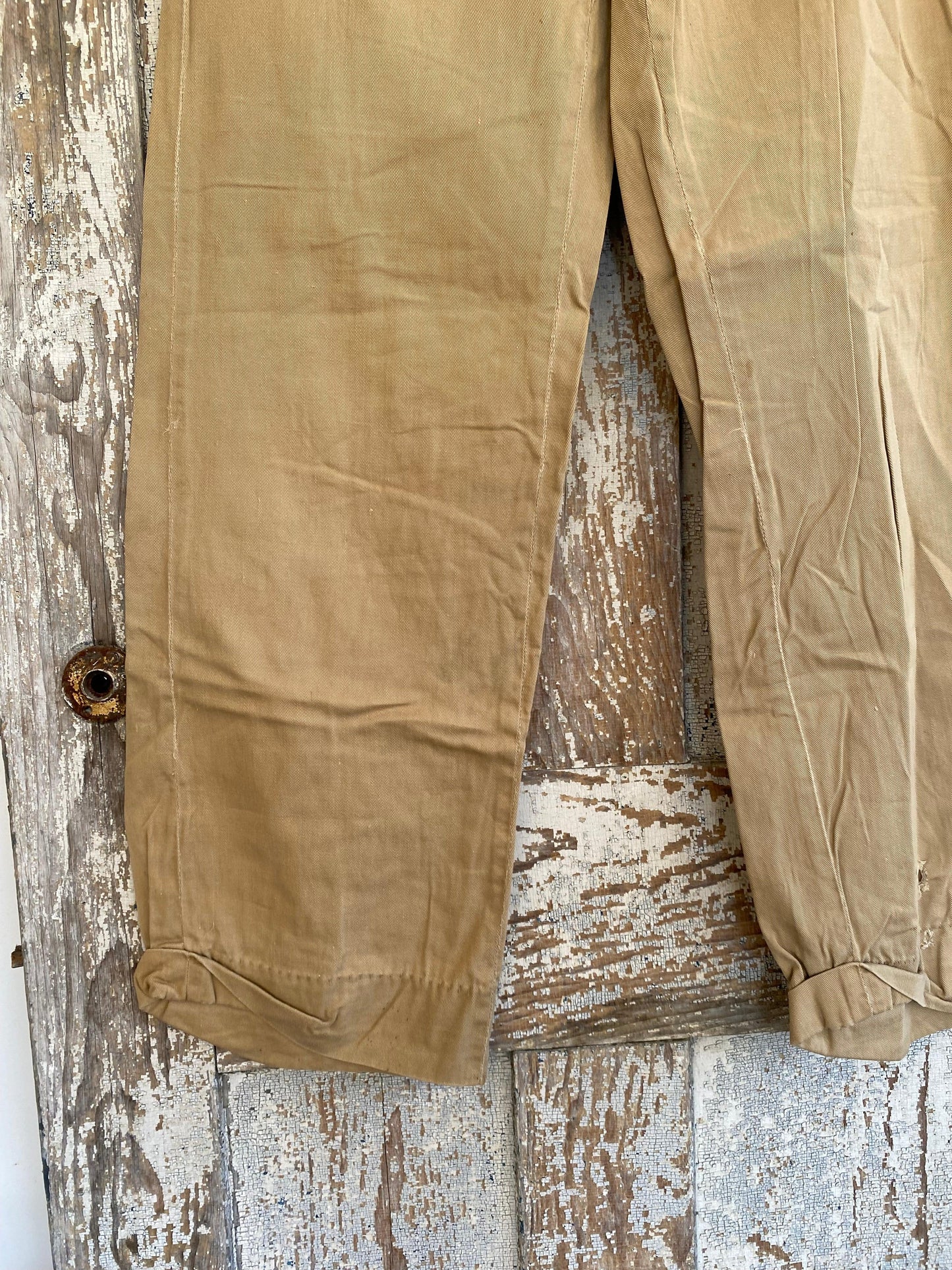 1960s Wide Leg Work Pants | 28