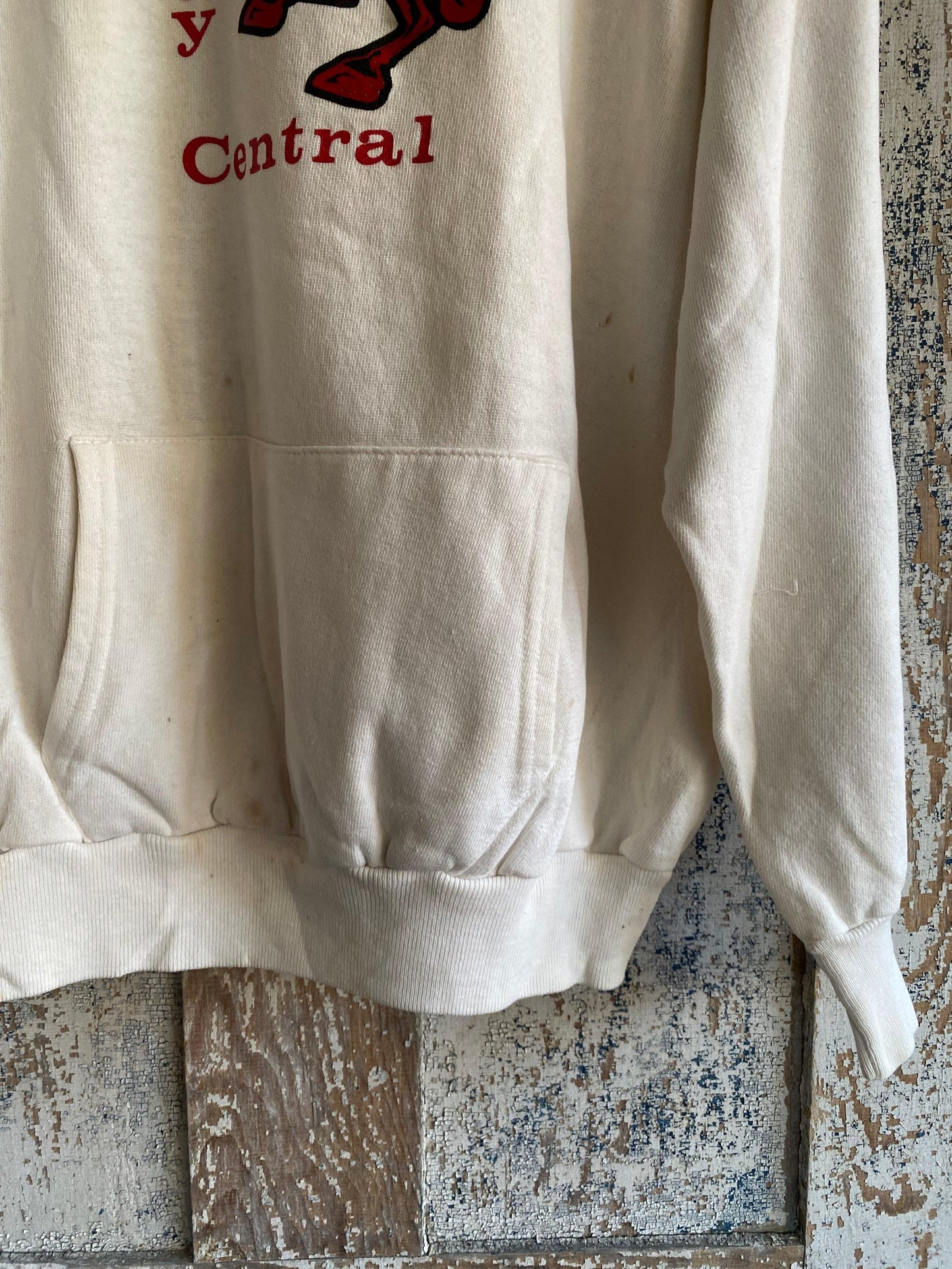 1980s Boxy Raglan Hoodie | L