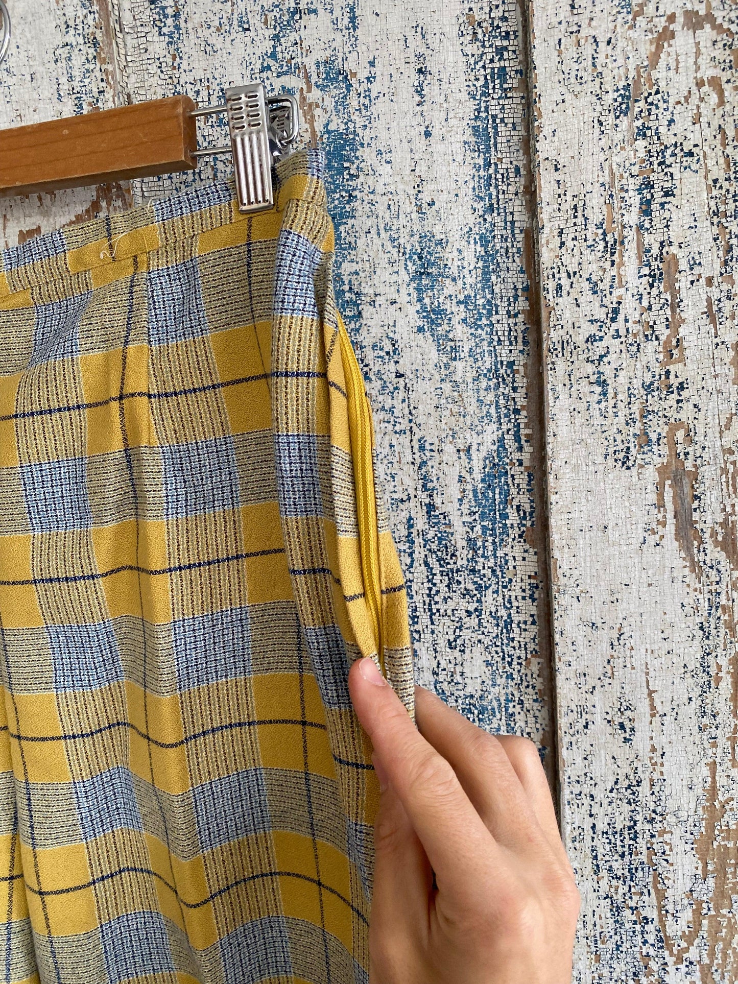 1980s Plaid Slacks | 28