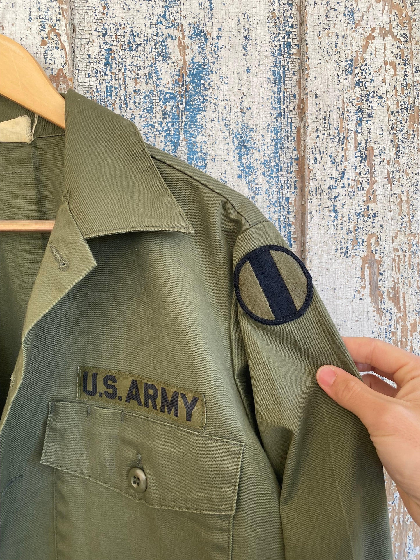 1980s Fatigue Shirt | L