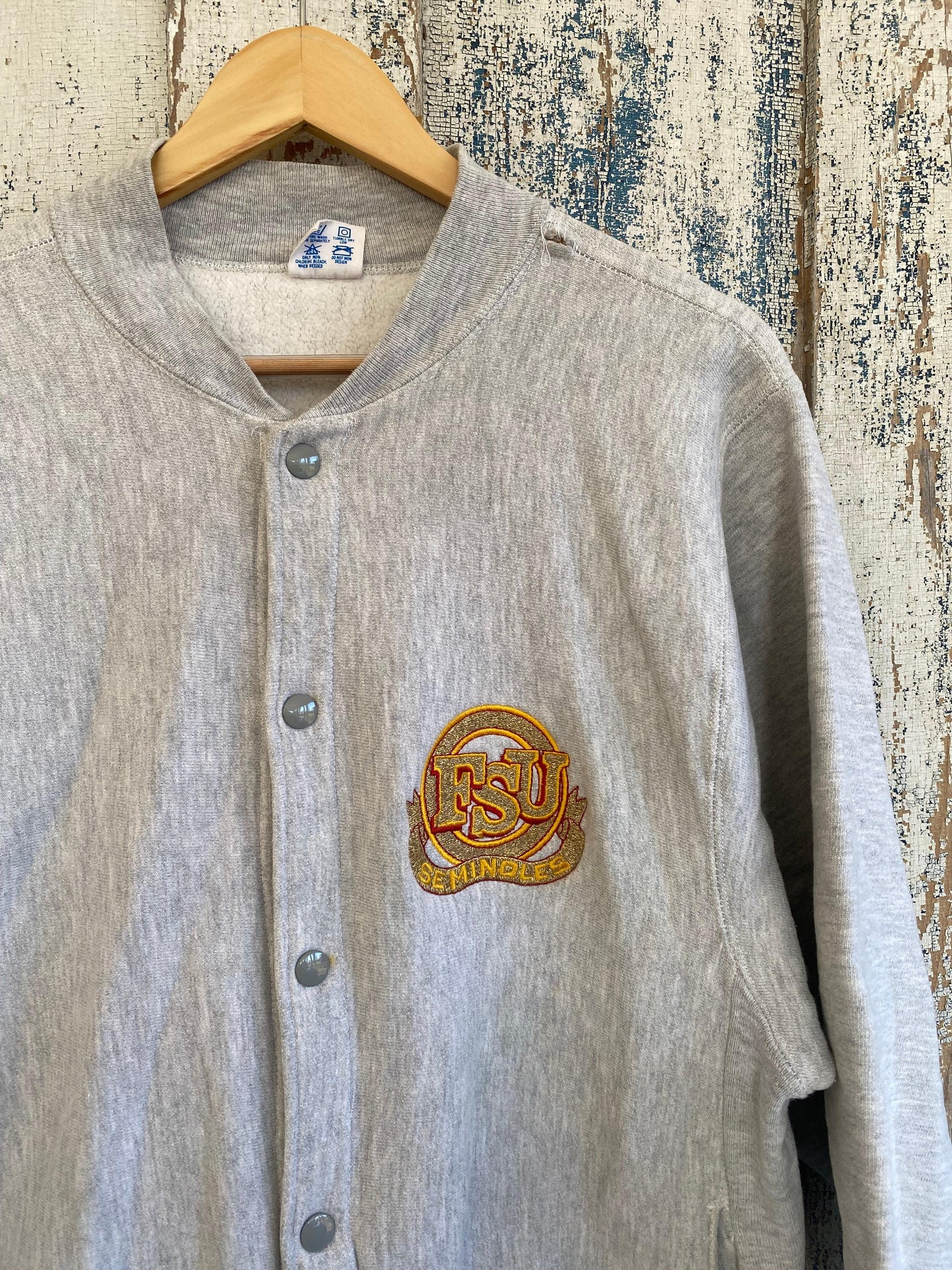 1990s Champion Cardigan Sweat Shirt | L