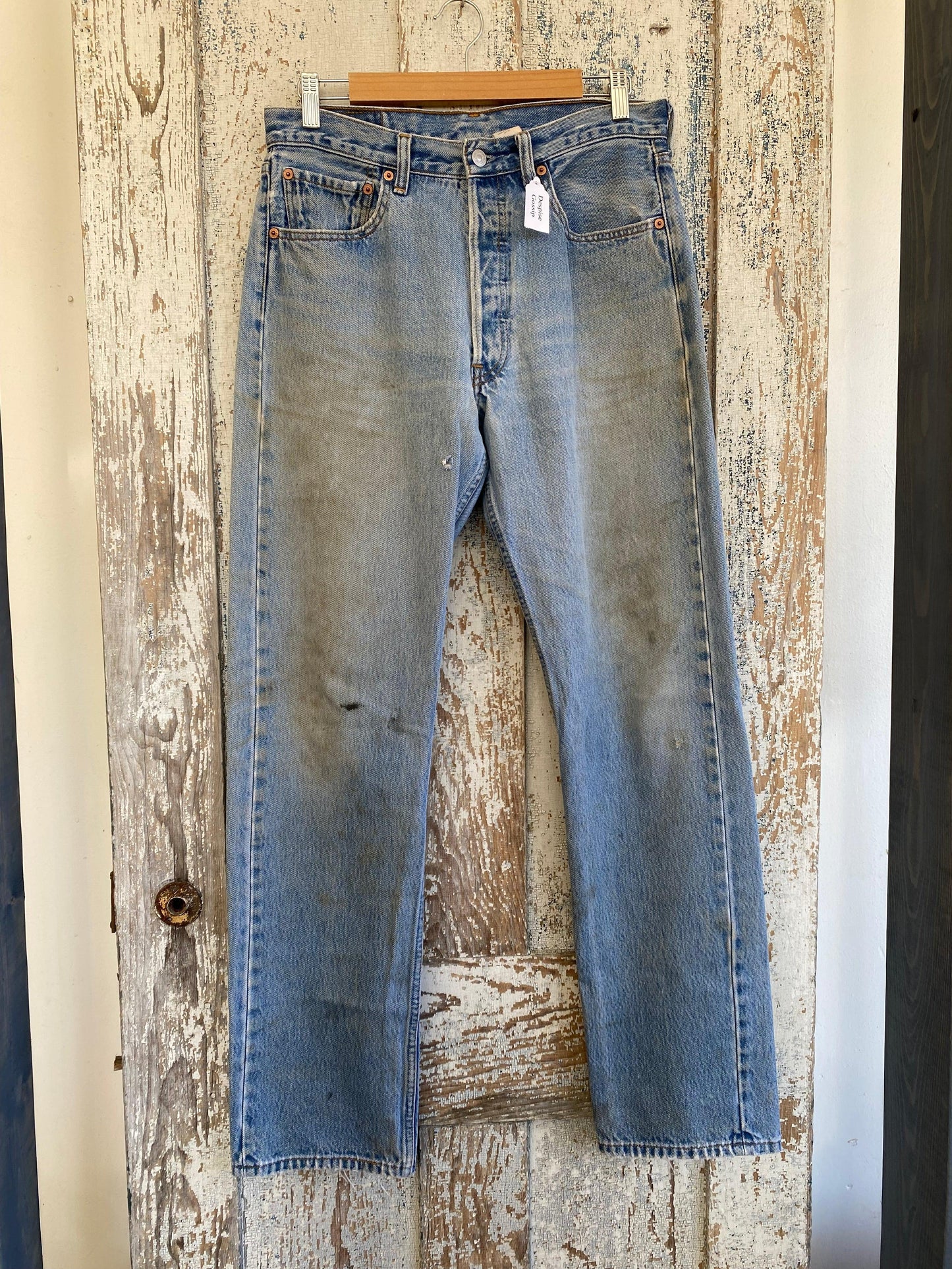 1990s Light Wash 501 Levi's | 32
