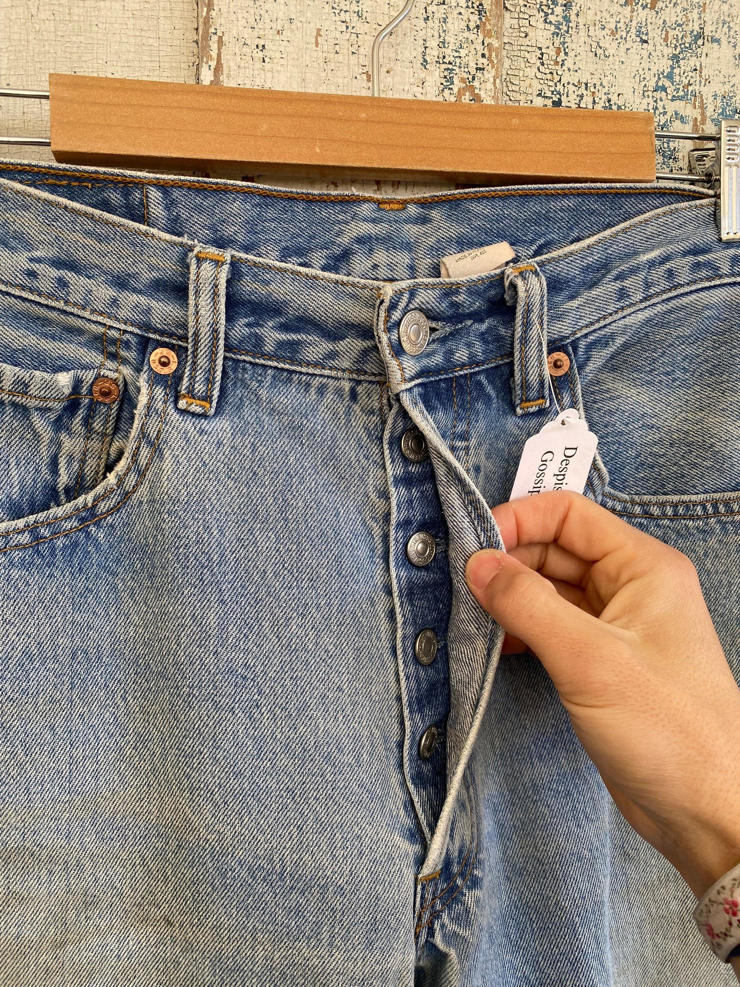 1990s Light Wash 501 Levi's | 32
