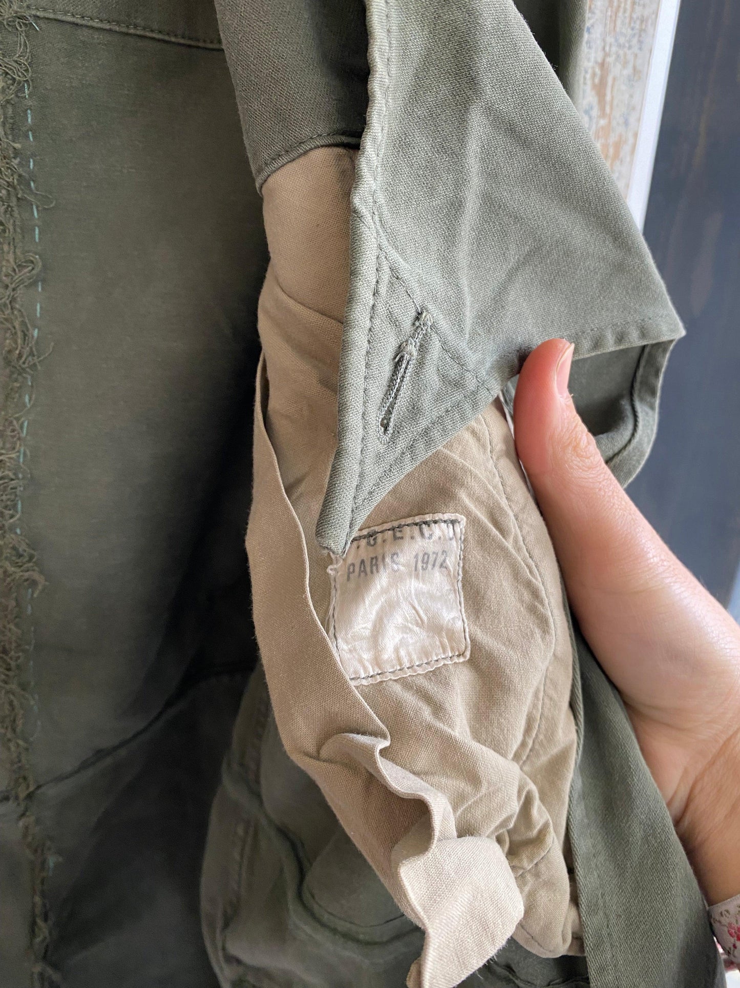 1980s French Military Jacket | M