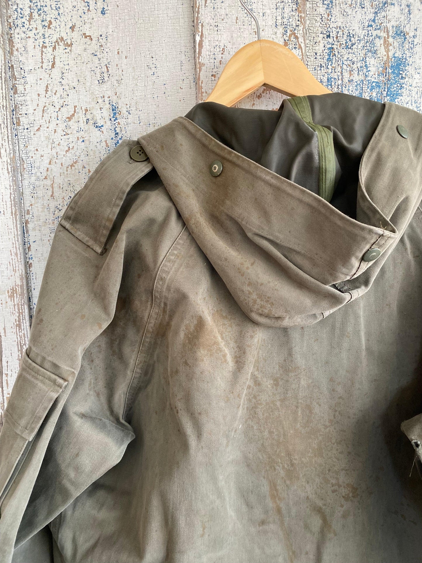 1970s Zip Up Smock Jacket | L