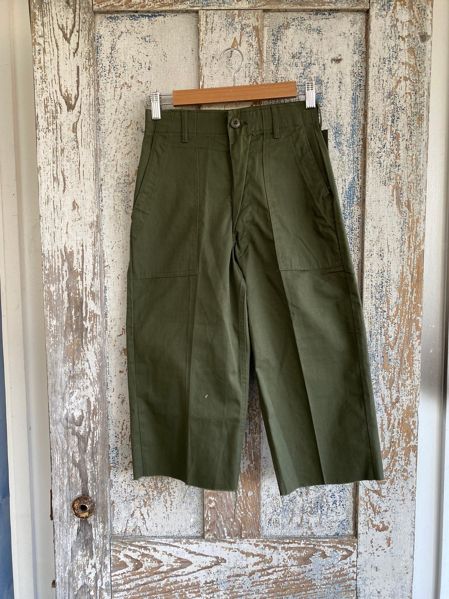1970s Chopped Fatigue Pants | 25