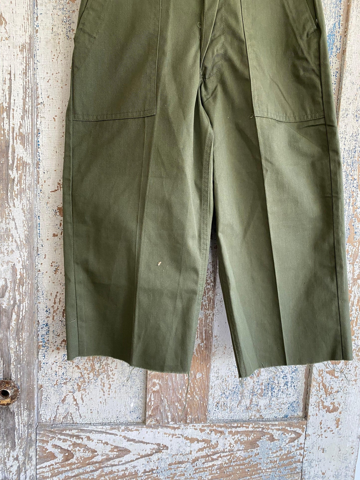1970s Chopped Fatigue Pants | 25