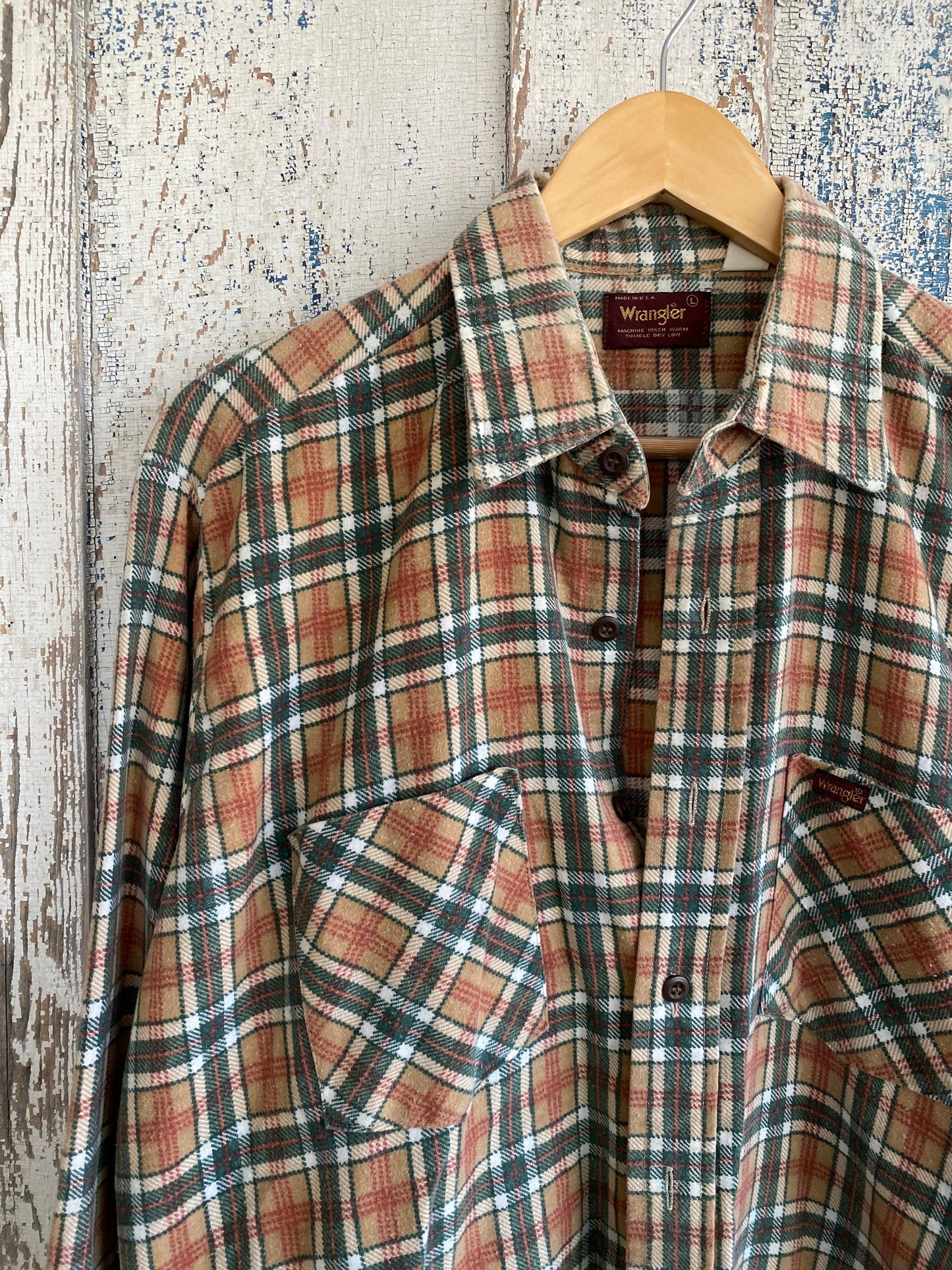 1980s Wrangler Flannel | L