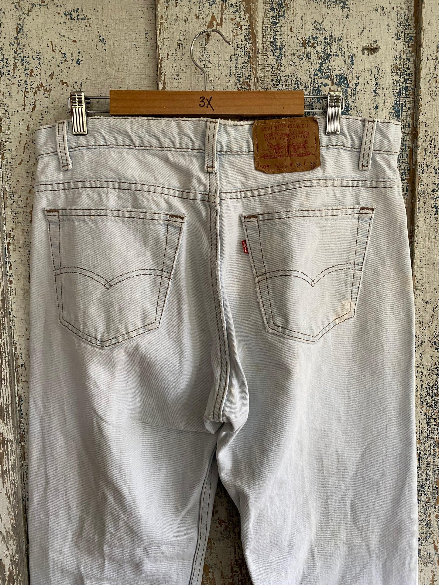 1990s Light Wash 505 Levi's | 36