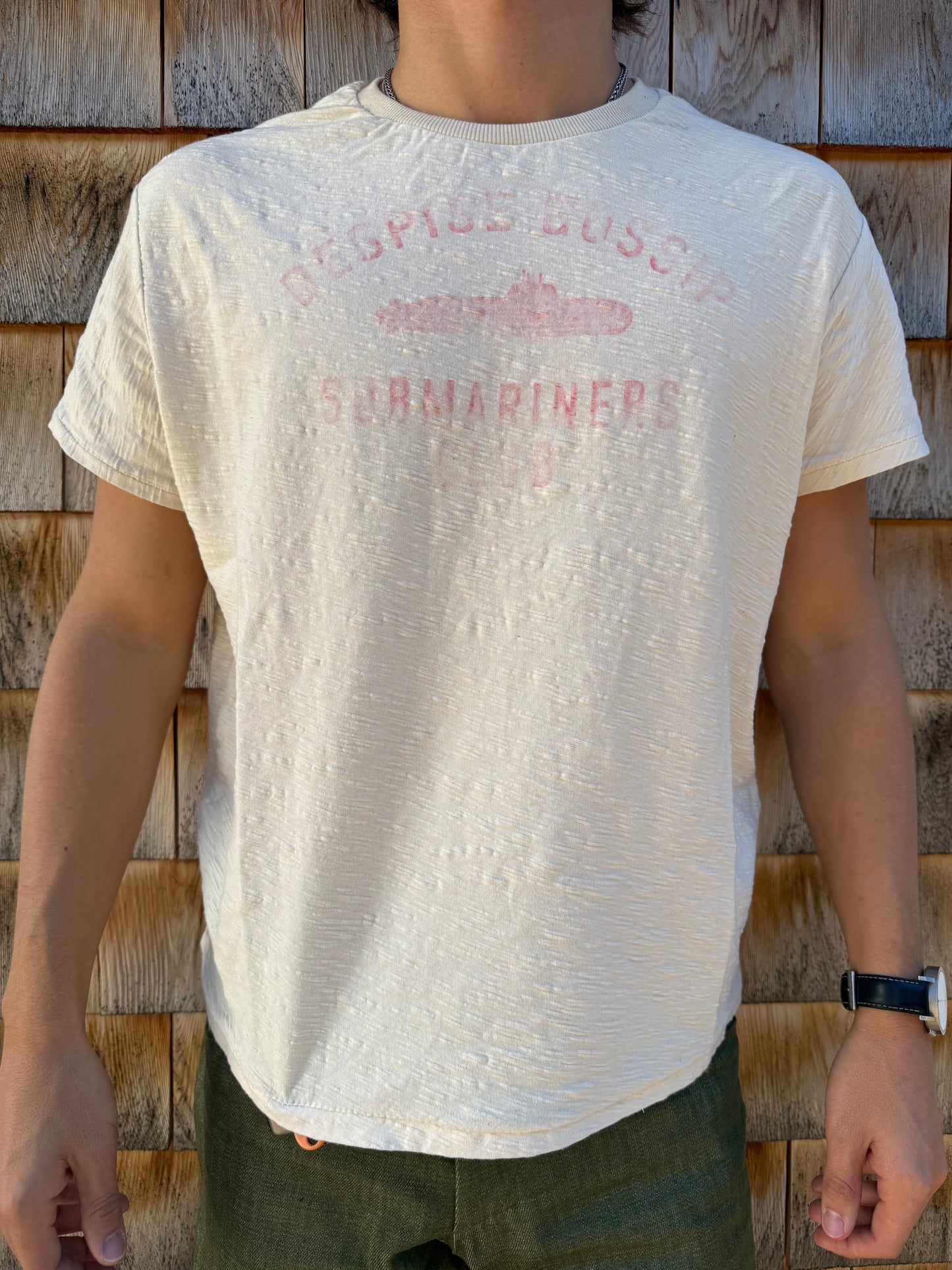 White Standard Issue Short Sleeve Tee