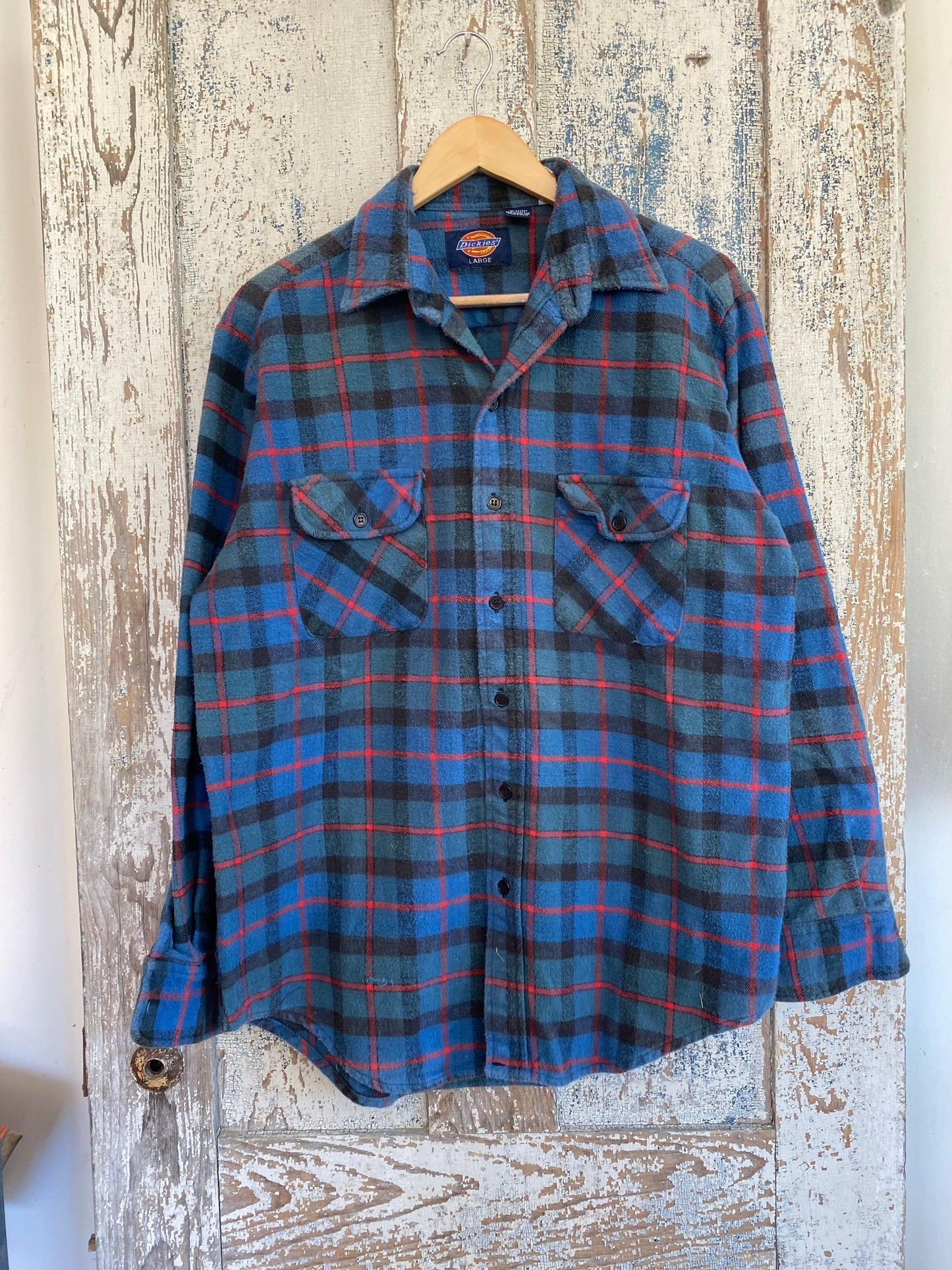 1990s Cotton Dickies Flannel | L
